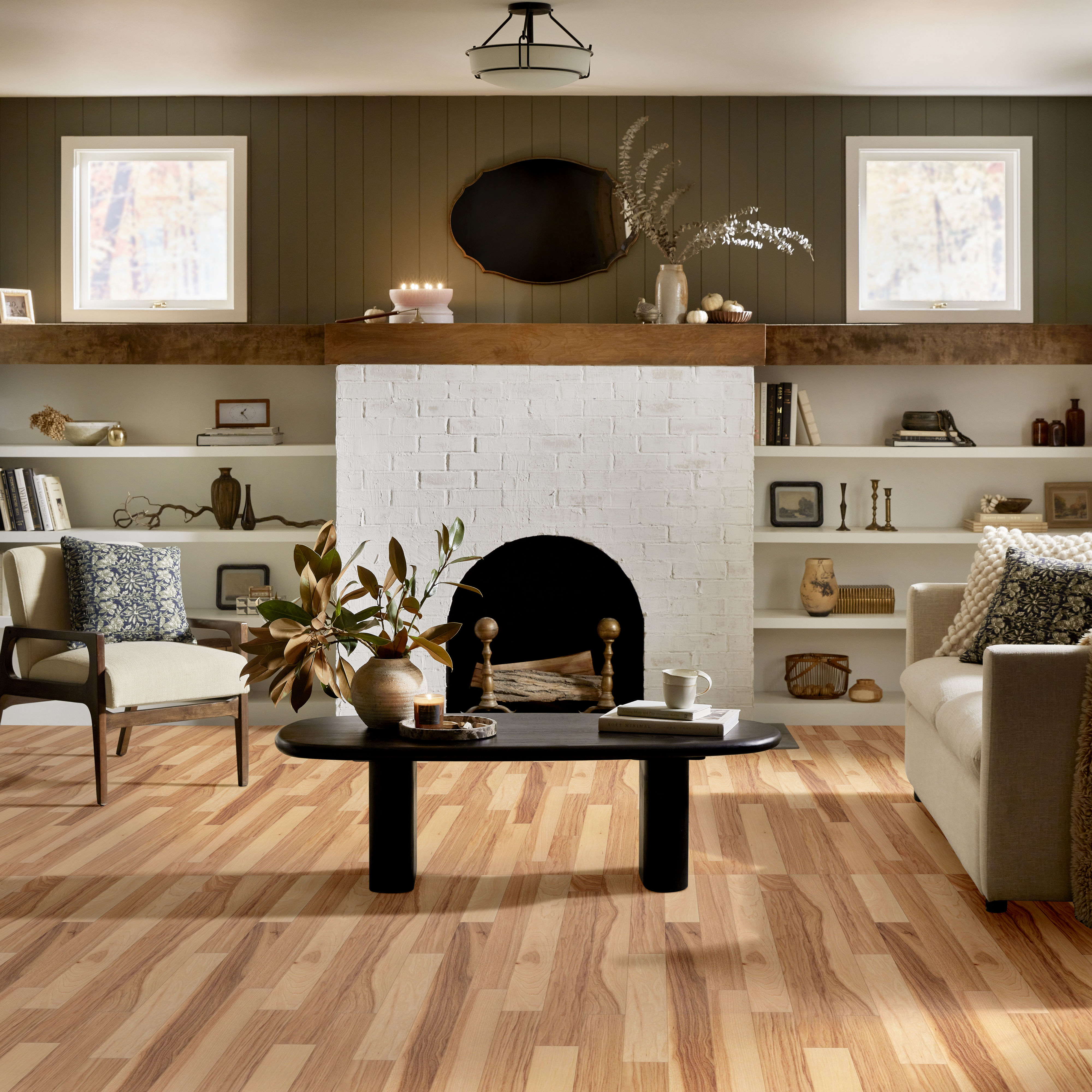 NATURAL CLASSICS HICKORY 3" NATURAL HICKORY ROOM