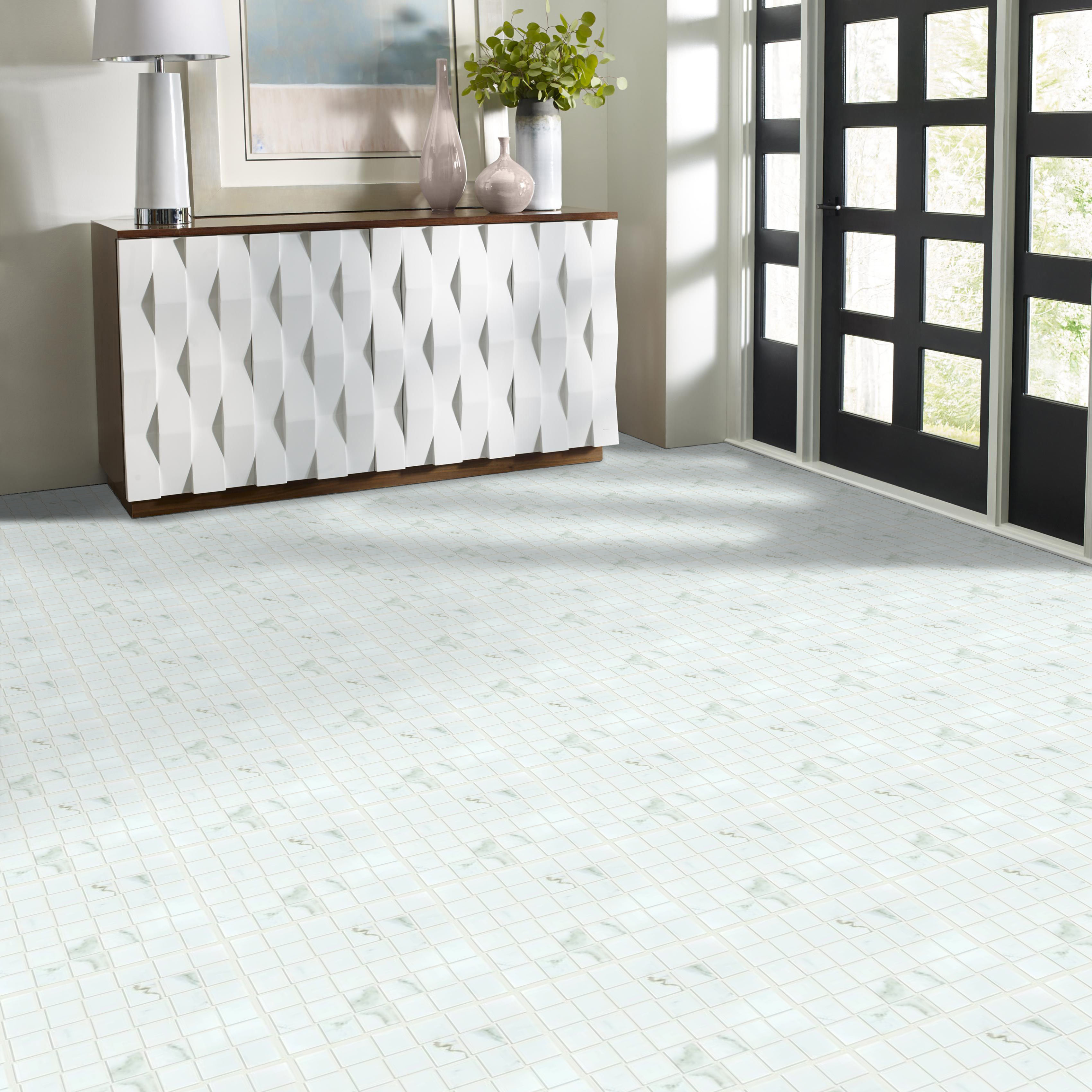 marvel basketweave mosaic matte - calacatta | ceramics | tg12c  