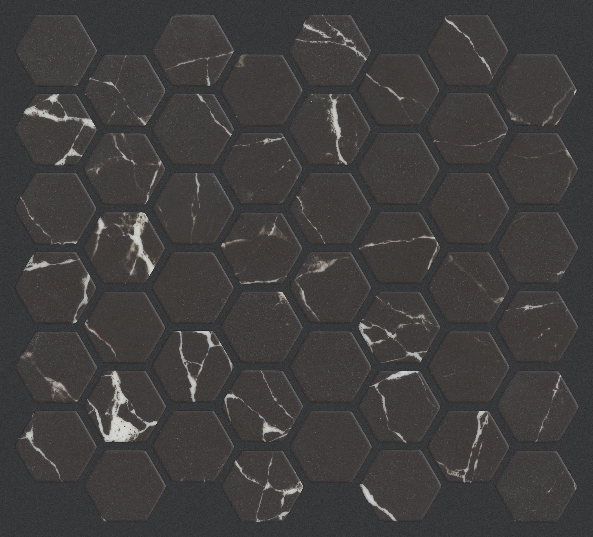 Eden 2" Hex-Nero Marquina-TG16G_00900