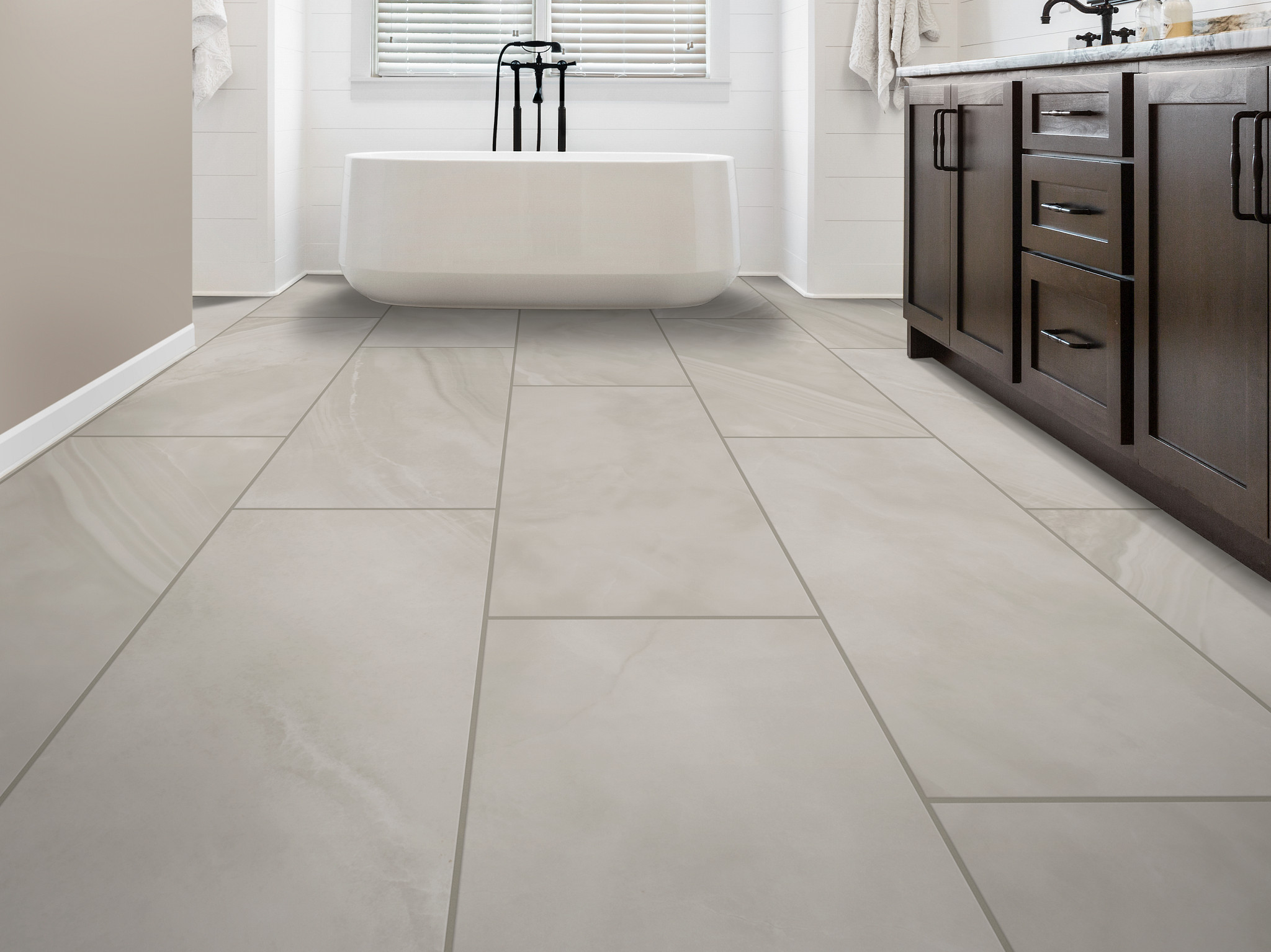 洋楽 Shawree Temptation grap Corsicana 6x36 - in color Espresso | Shaw Floors