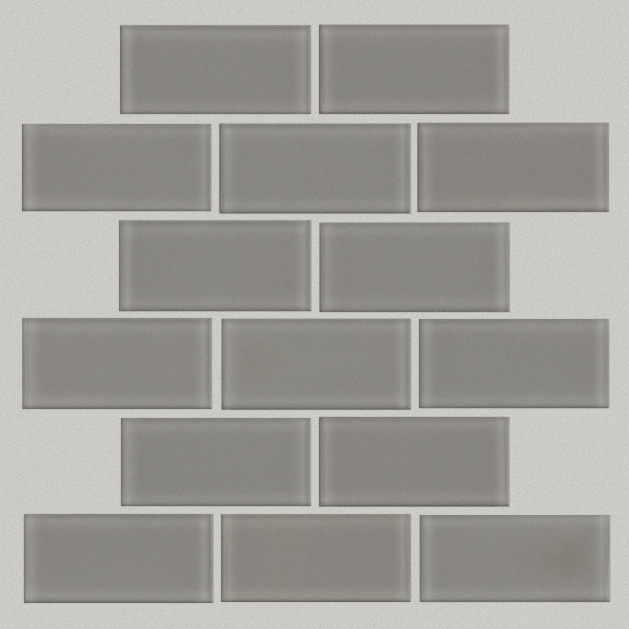 Unrivaled 2X4 Mosaic-Refined Grey-TG22G_00510