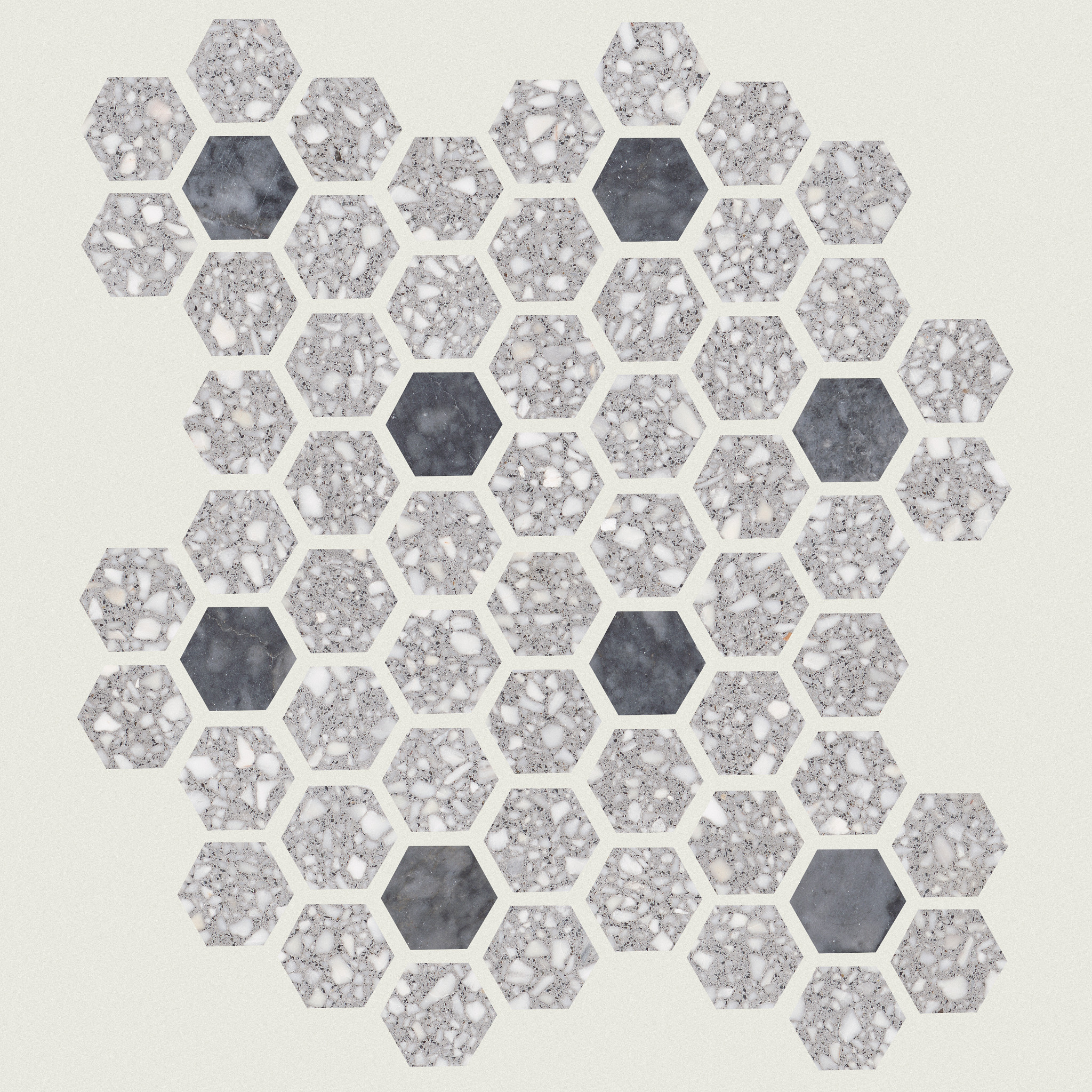 Modern Pursuit 1.4 Hex-Grey Terrazzo-TG22H_00590