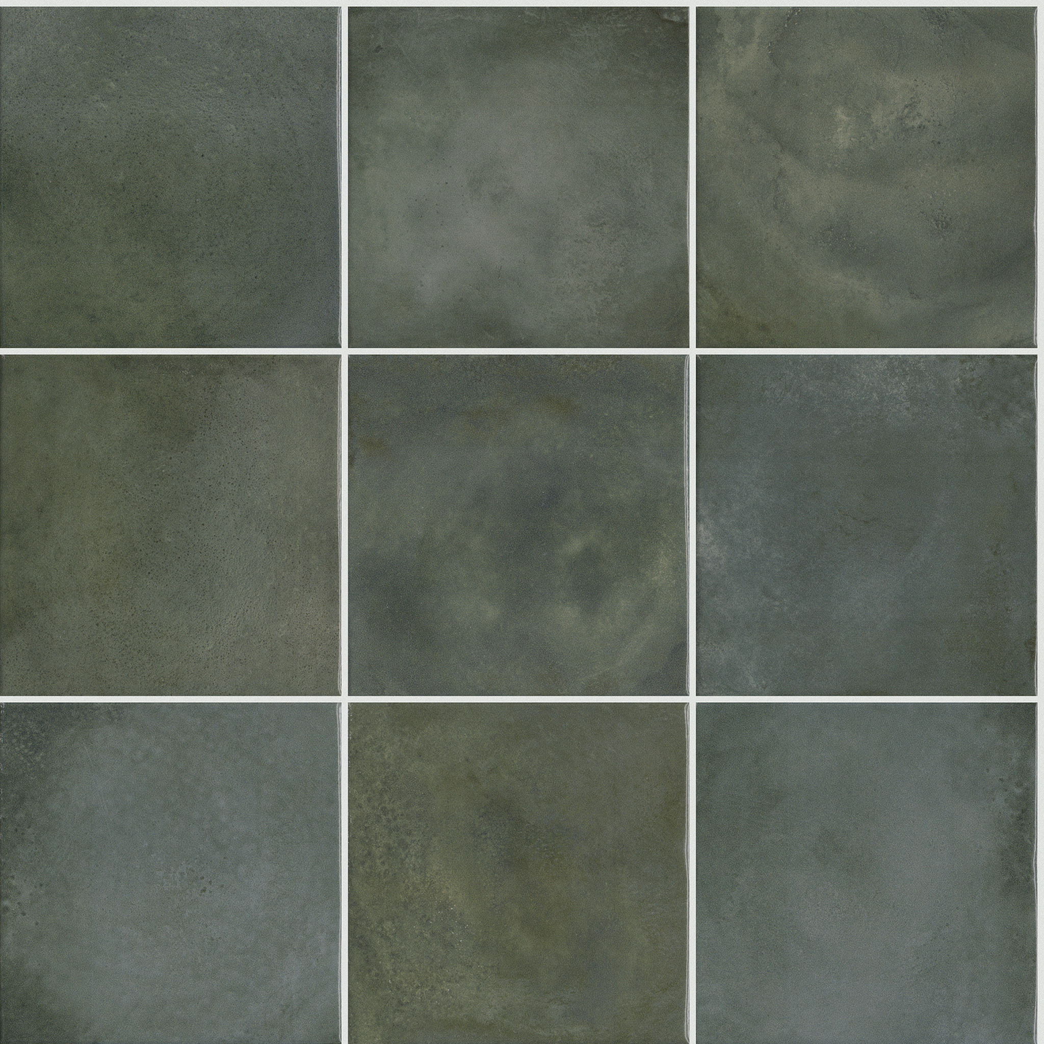 Chromatile 8X8 Sq Flat - Verdant - TG58H_00300