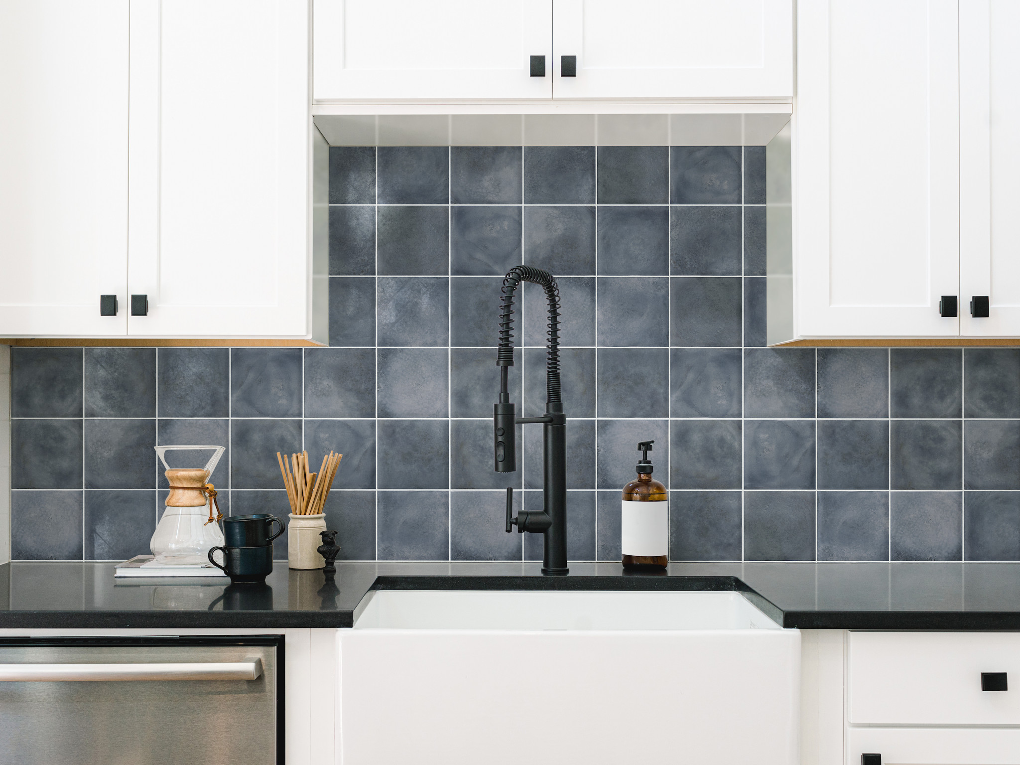 Chromatile 8X8 Sq Flat - Indigo - TG58H_00400