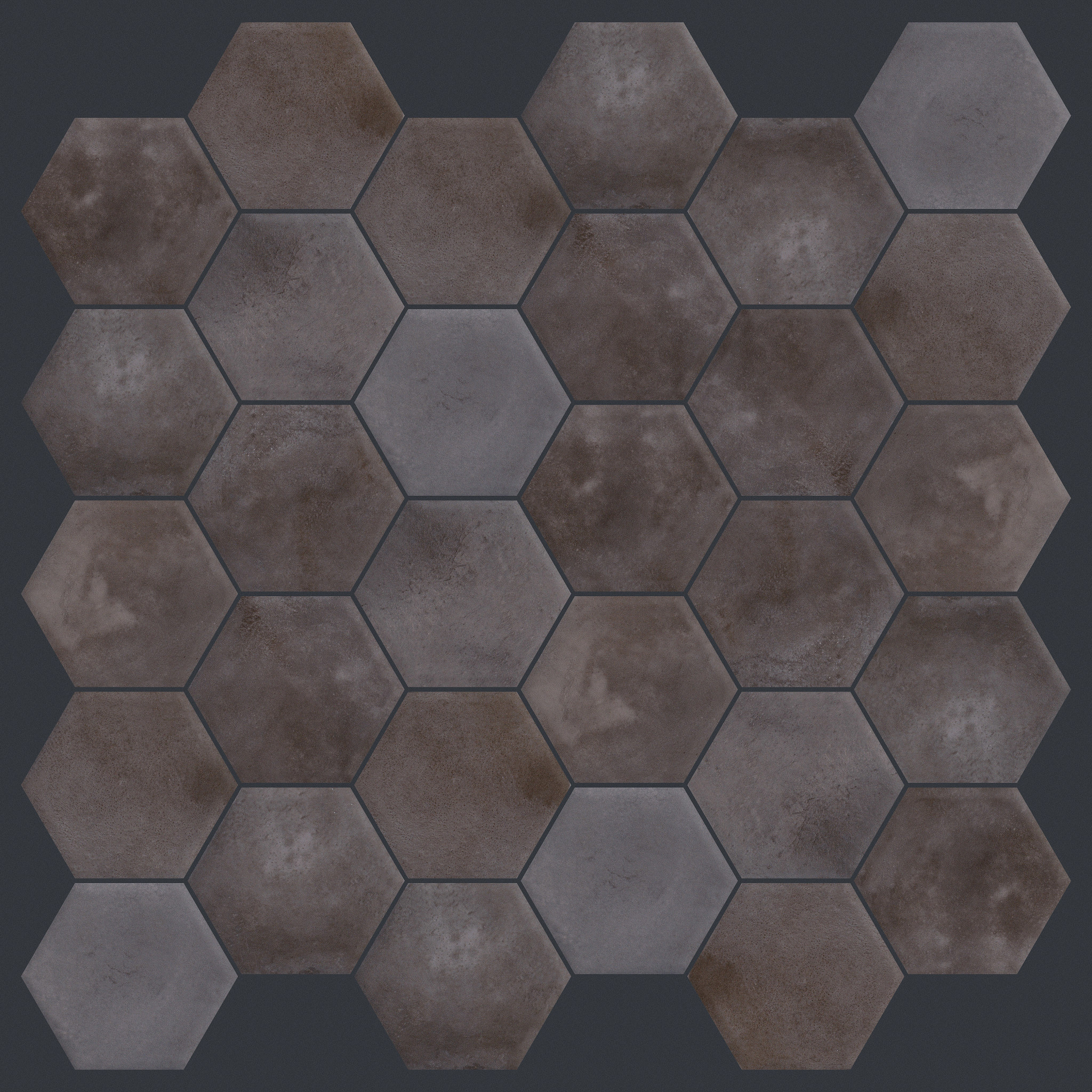 Chromatile 6X7 Hex-Obsidian-TG59H_00900