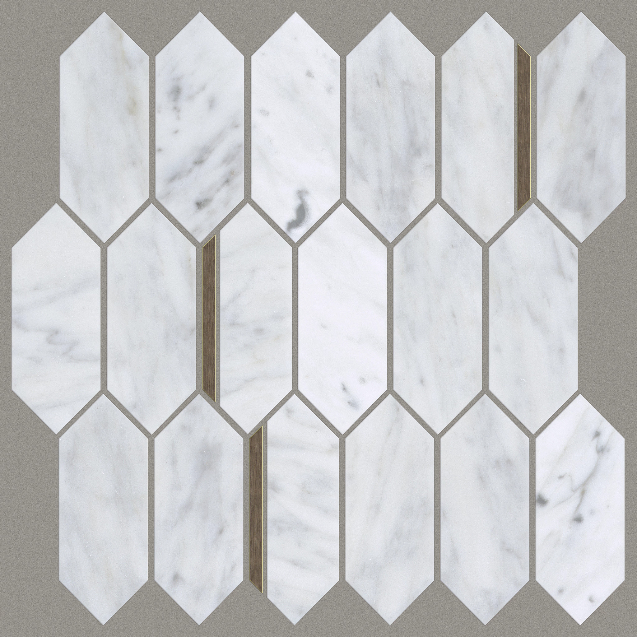 Midas Pkt Mos - Carrara Marble - TG60J_00500