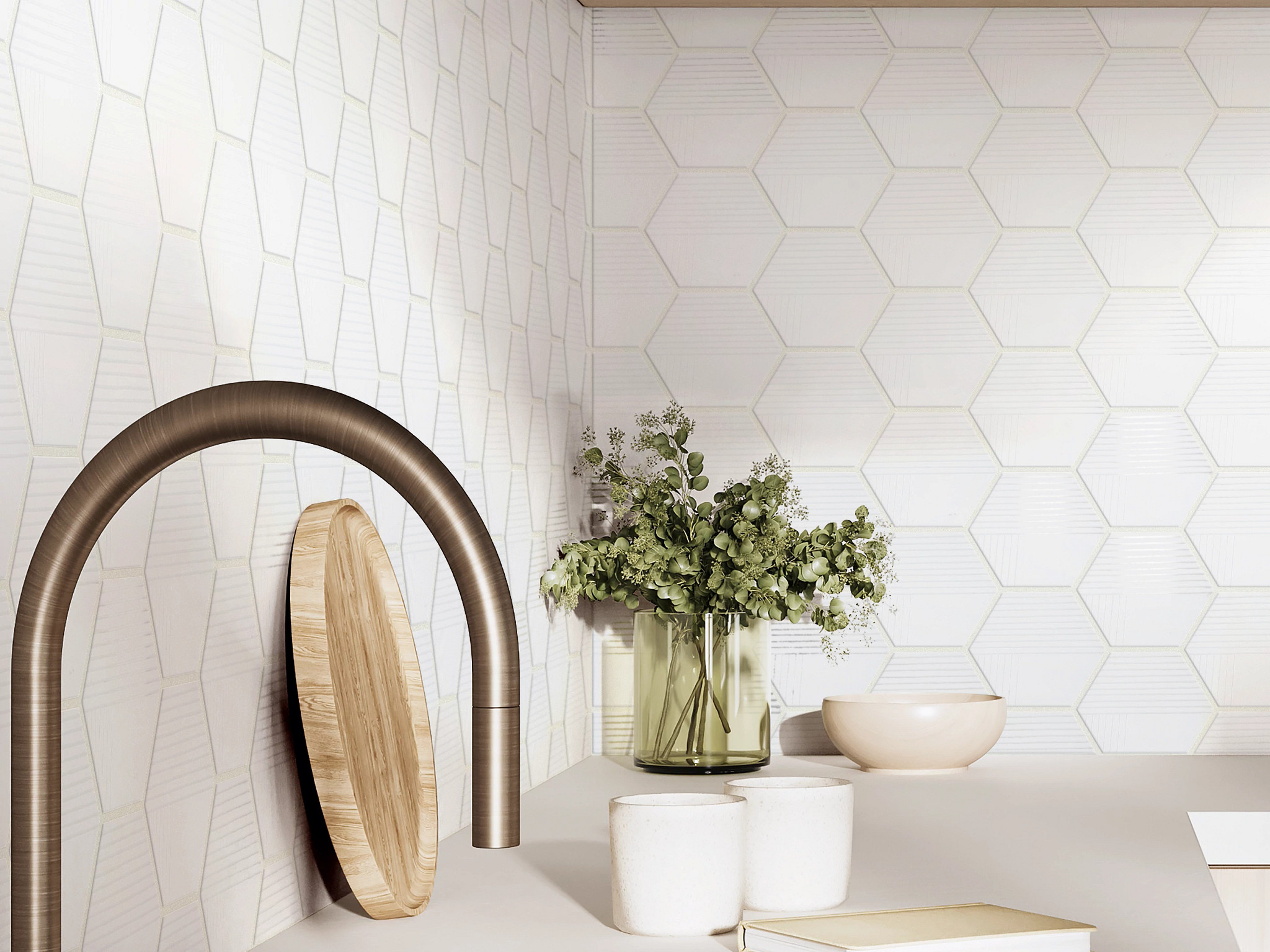 soso様 Tetra Elong Fan - in color Terracotta | Shaw Floors