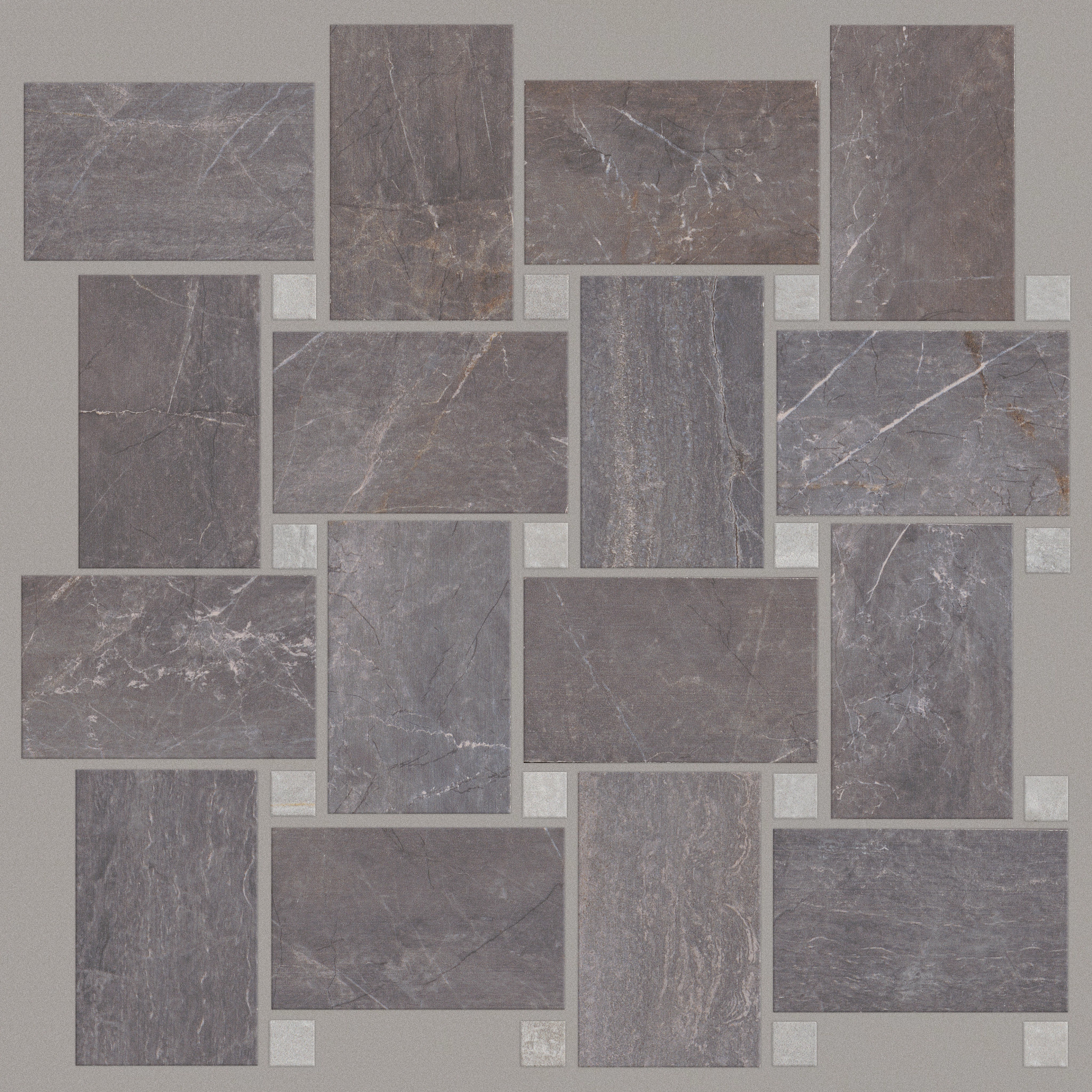 Fossil Bw Mosaic Matte TG77E 00500 | Shaw Builder Flooring