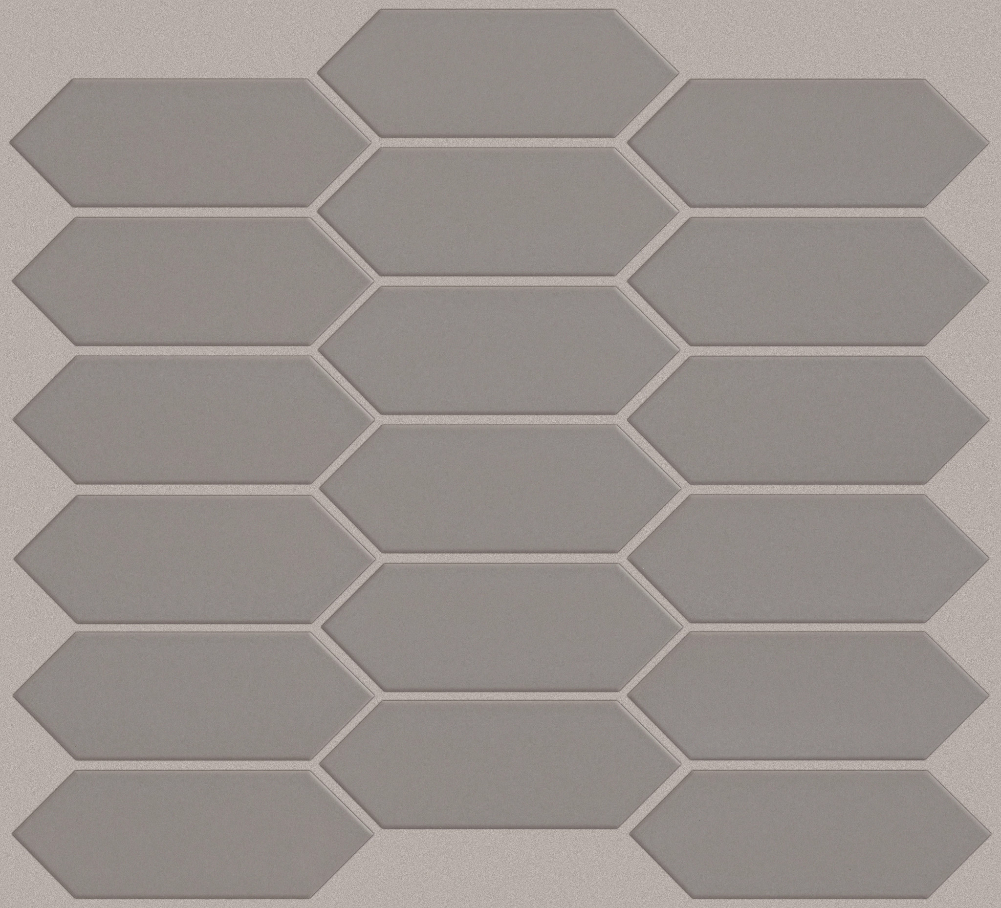 Baker Blvd Picket Matte - Taupe - TG81F_00550