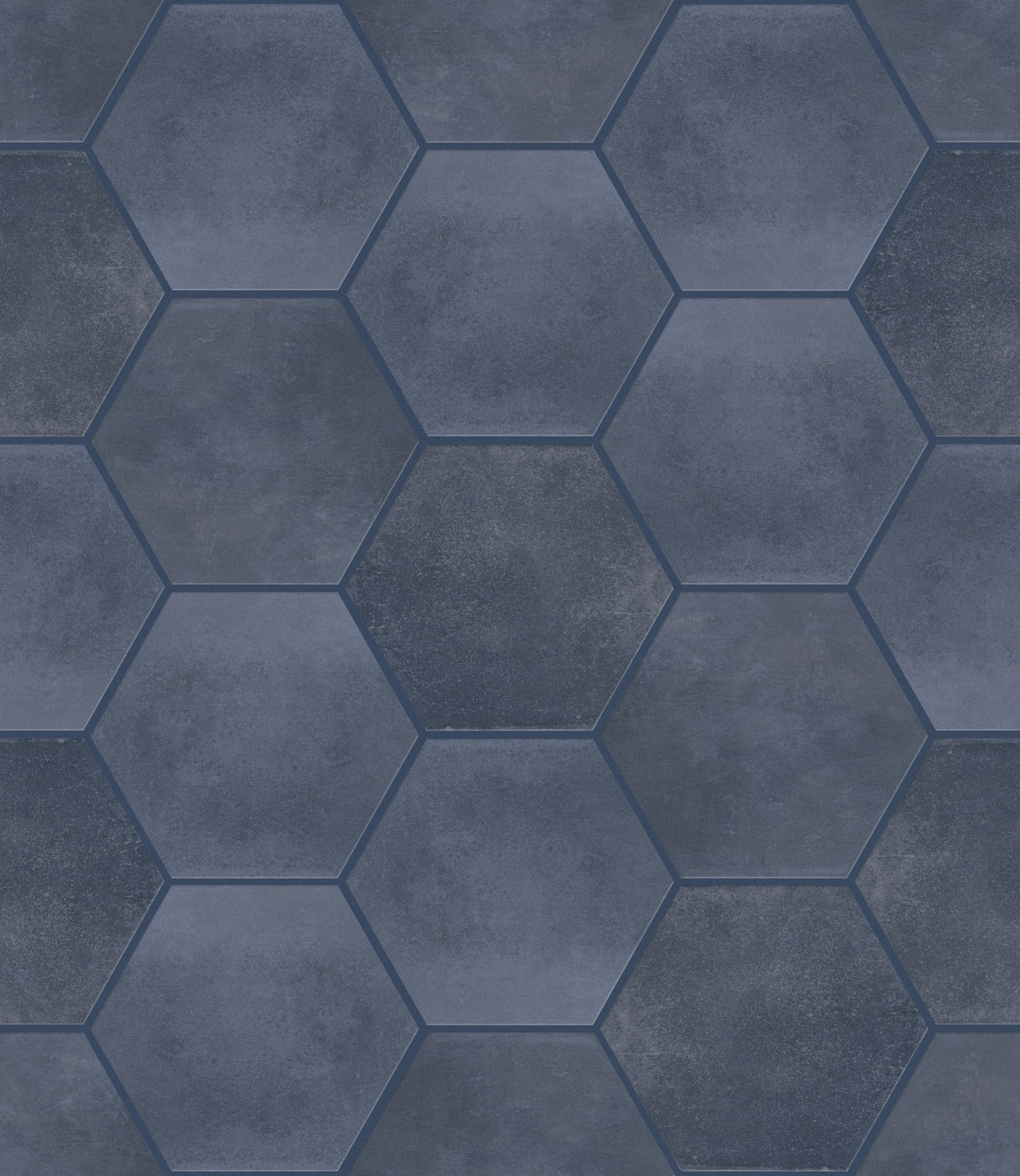 Color Field Esagona Gloss-Navy Sea-TG87G_00400