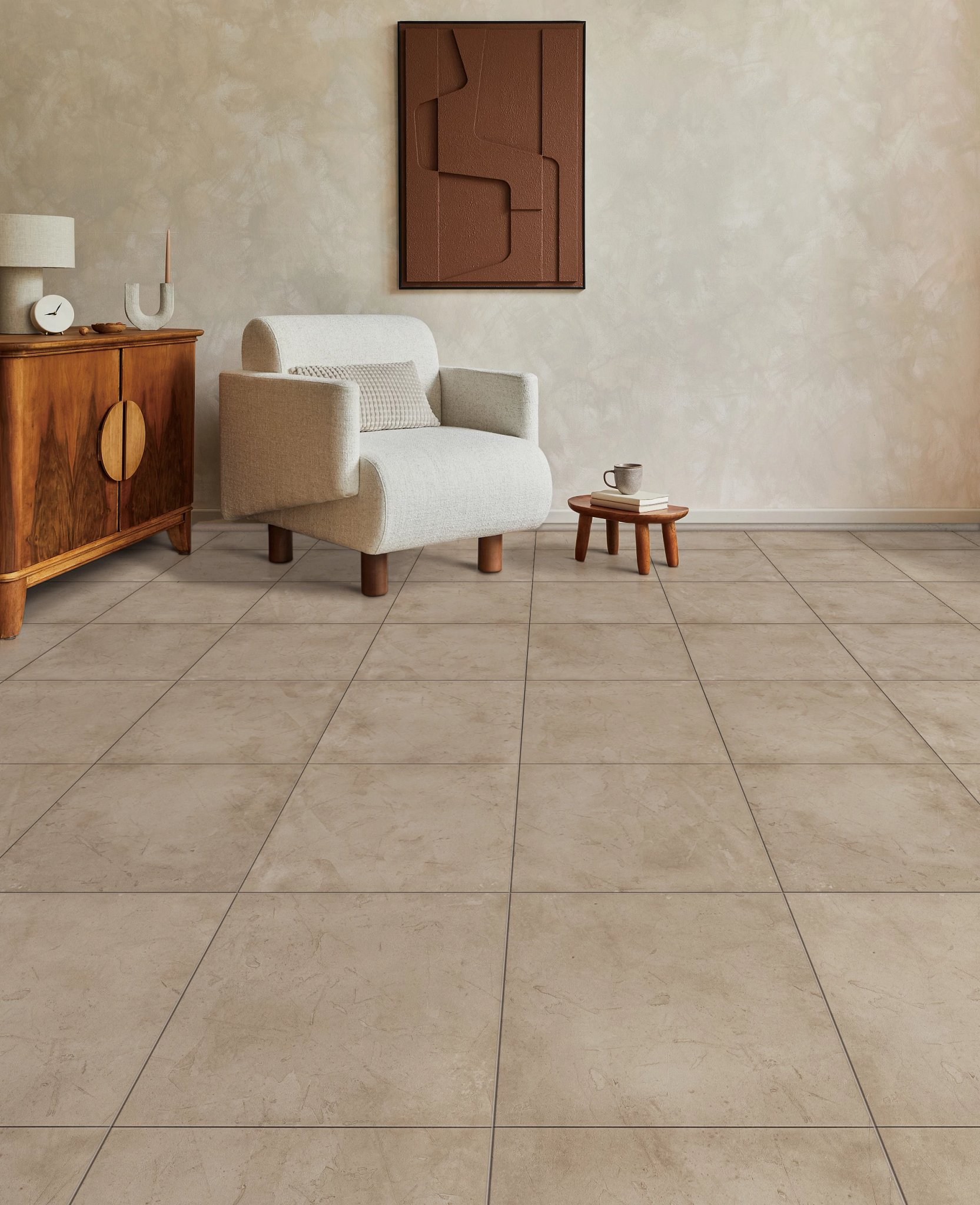COREtec Tile - Raw Terra Cotta - New Style
