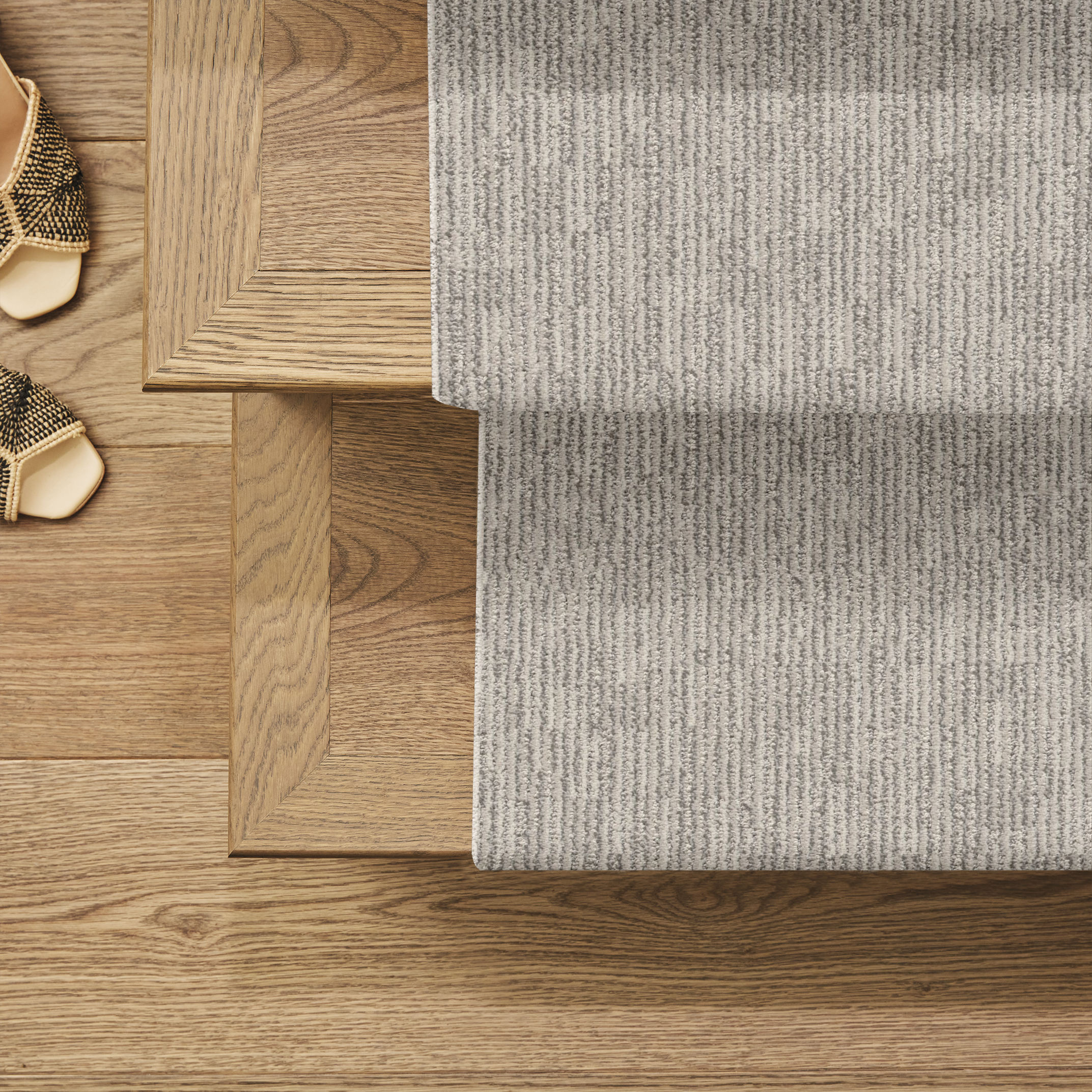 Sneak Peek - Carpet for Stairs in Coconut Ice | AndersonTuftex