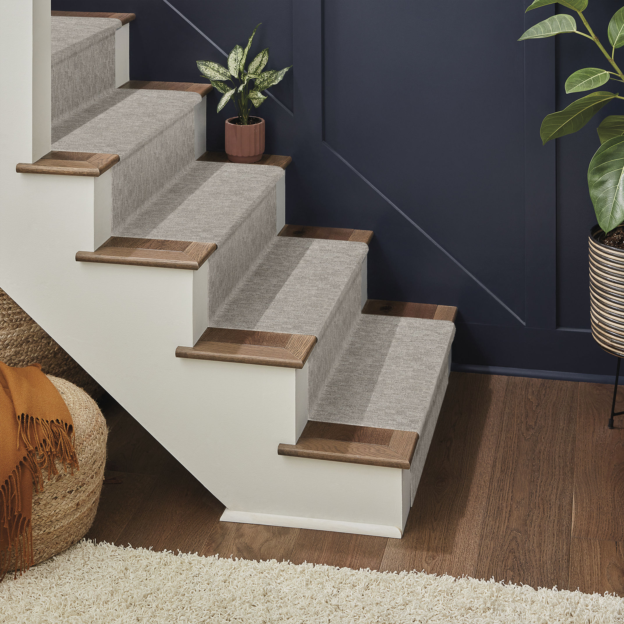 Sneak Peek - Carpet for Stairs in Campfire Ash | AndersonTuftex