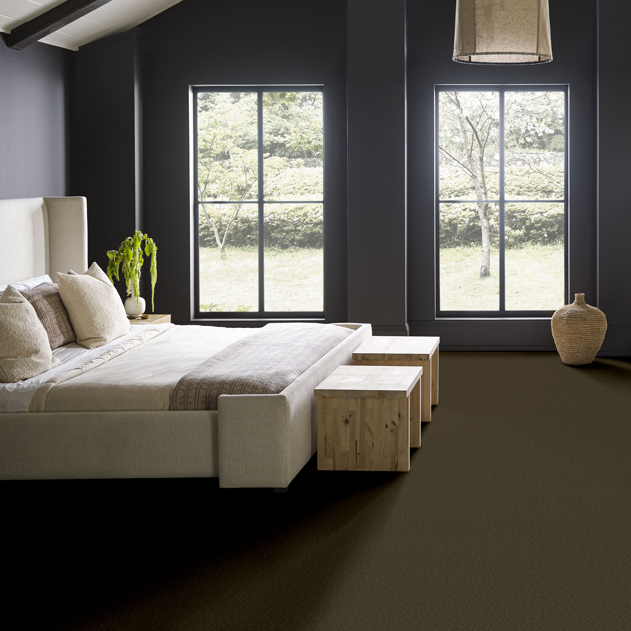 ENDURING CHARM DARK OLIVE ROOM