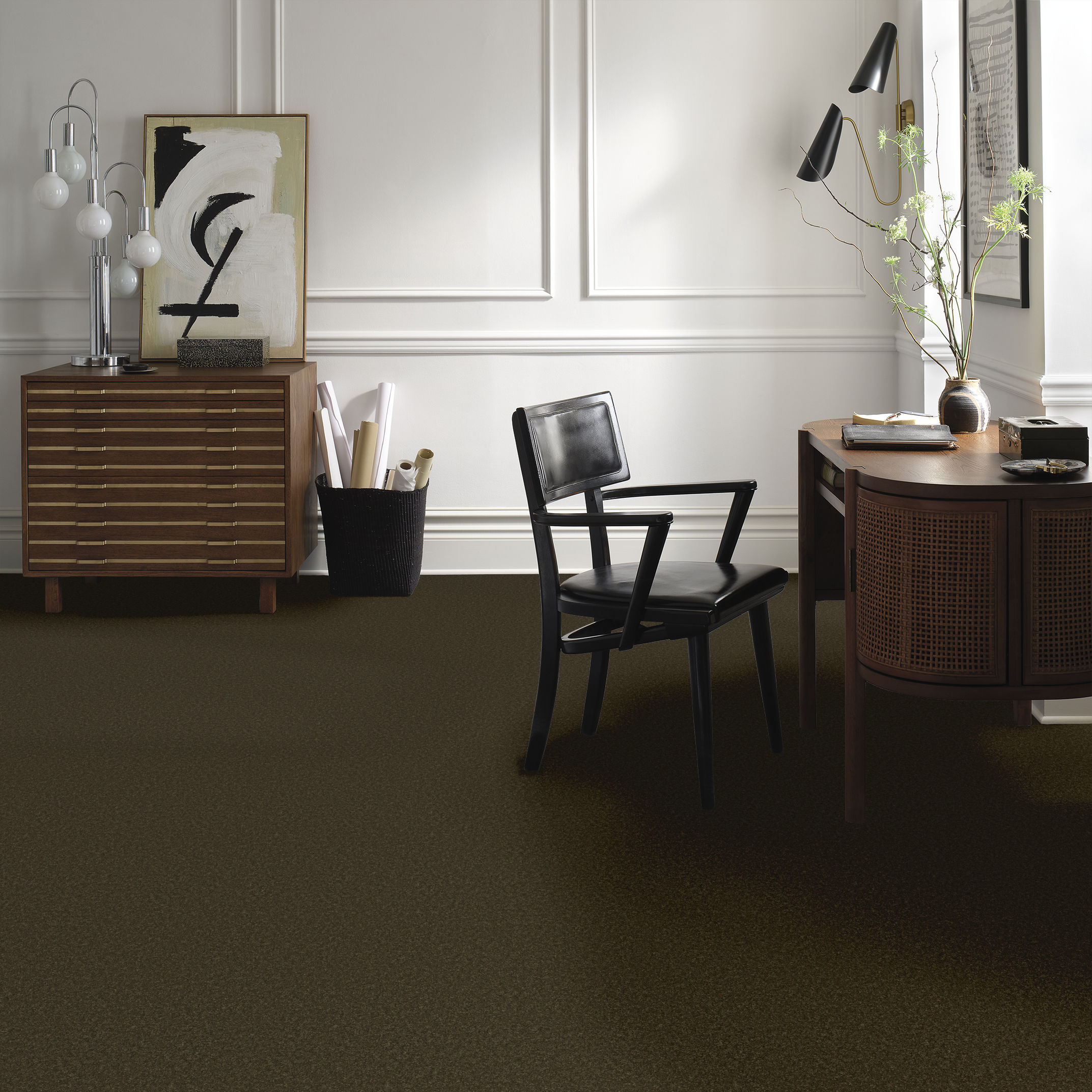 ENDURING CHARM DARK OLIVE ROOM