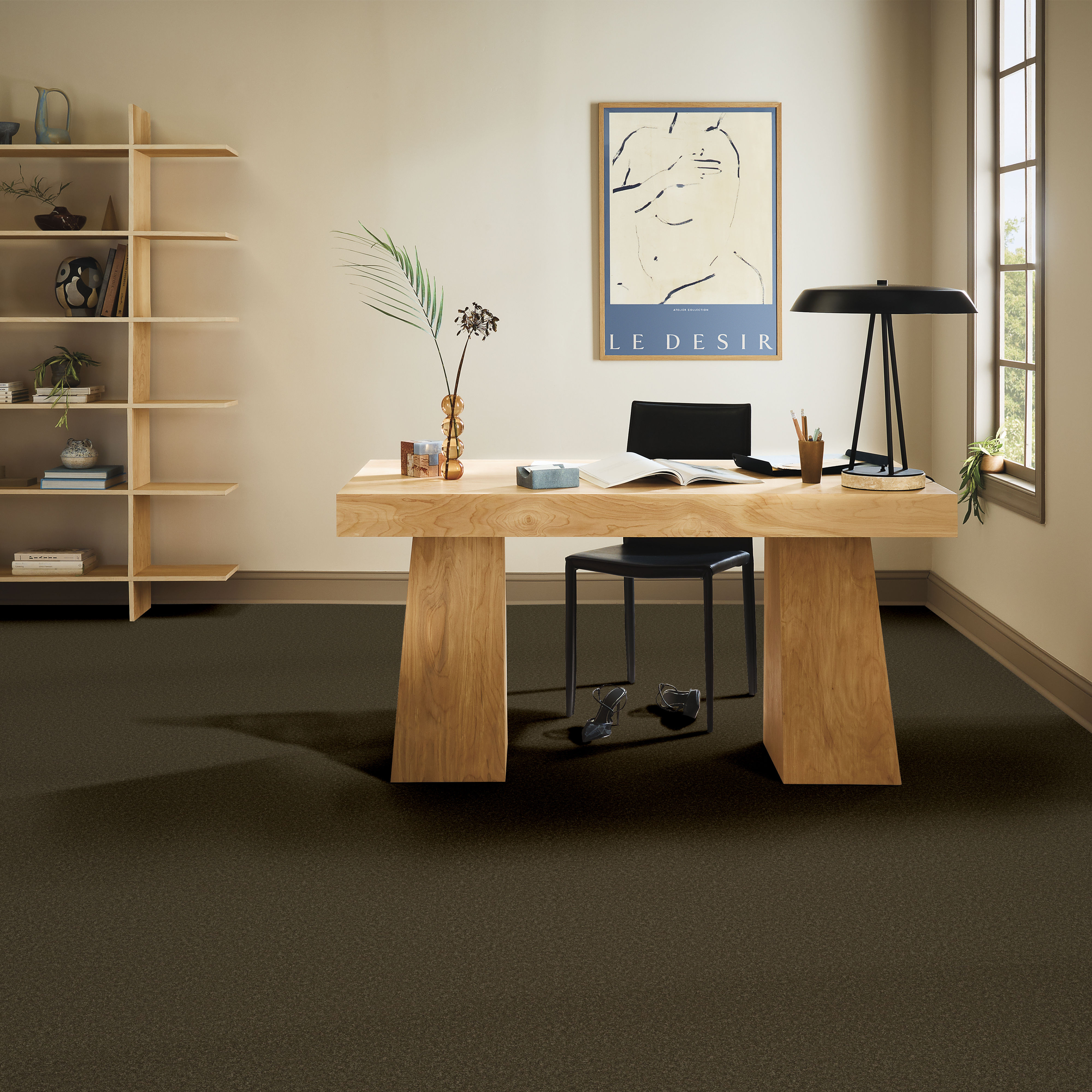 ENDURING CHARM DARK OLIVE ROOM