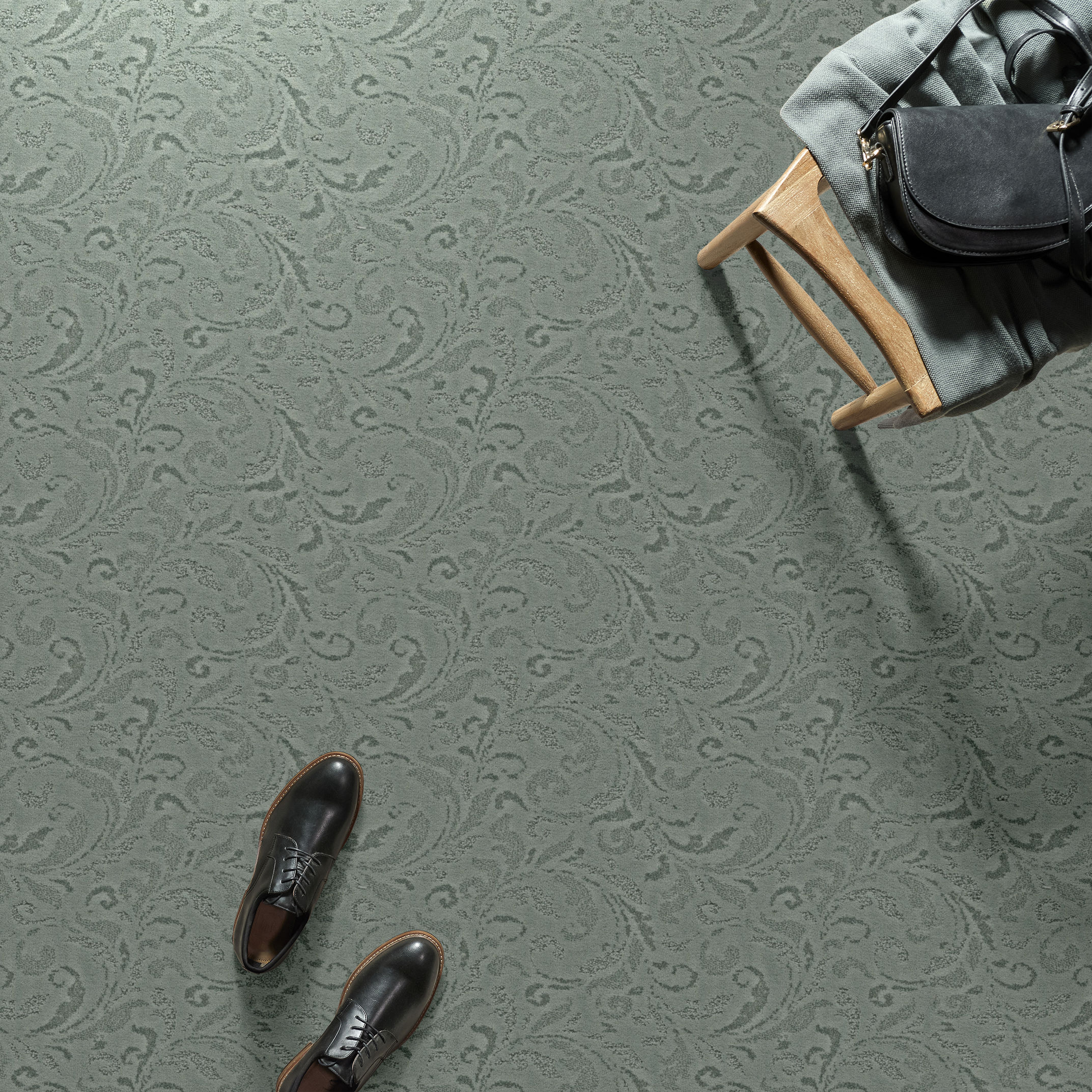 CHARISMATIC FROSTED SAGE ROOM