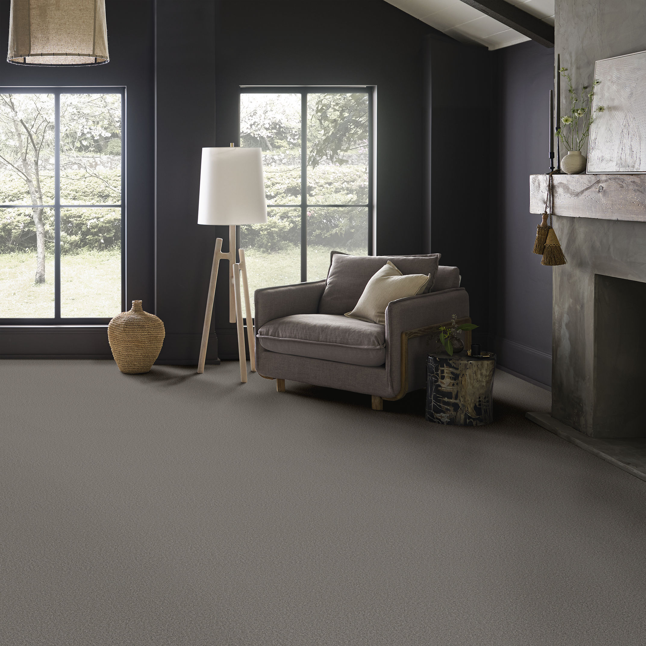 AVALON BAY FLANNEL GRAY ROOM