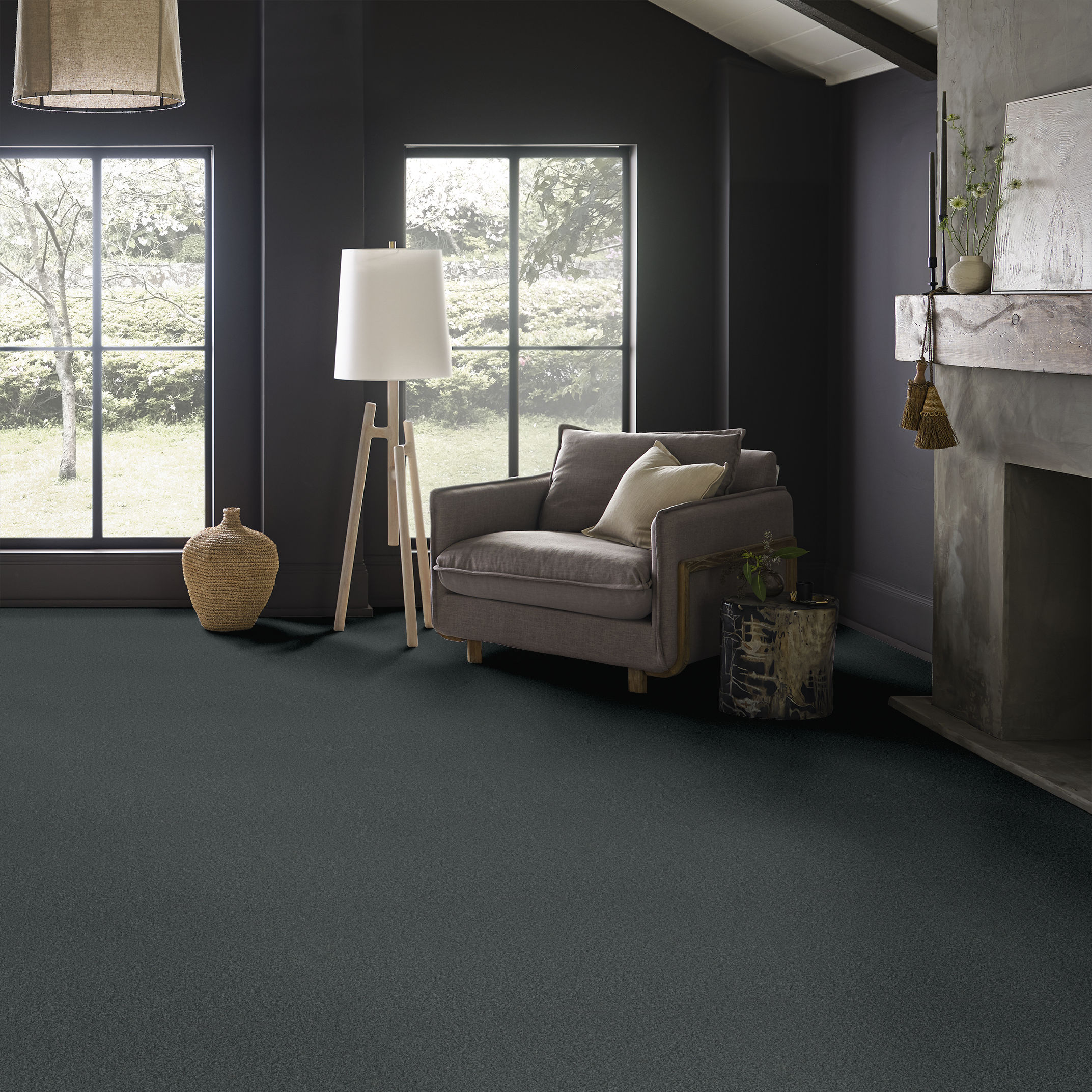 SOMERSET CHARCOAL BLUE ROOM