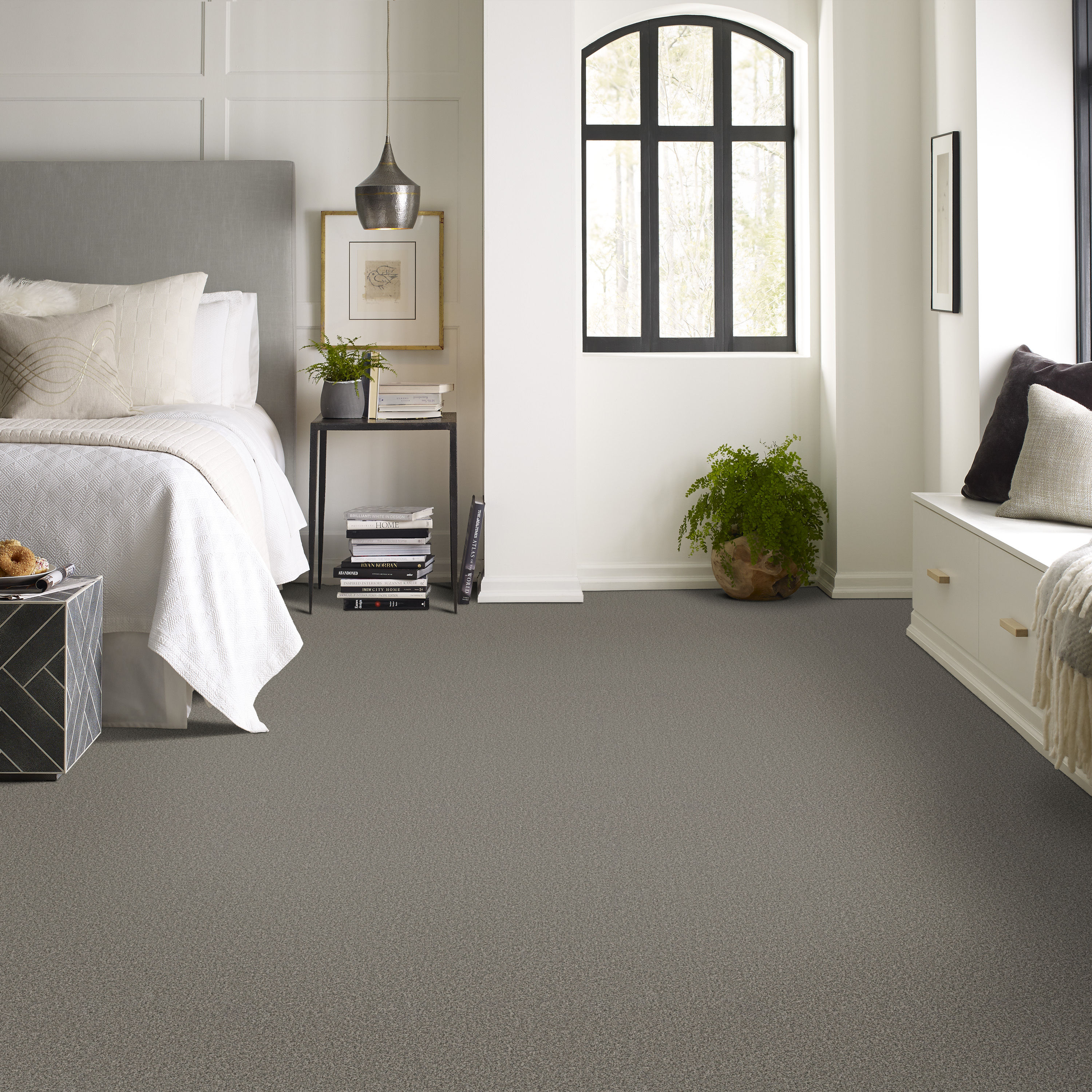 SOMERSET FLANNEL GRAY ROOM in room