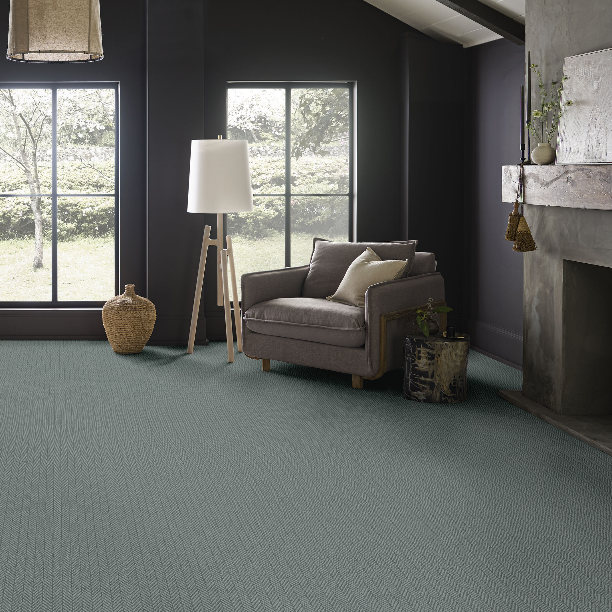 ALWAYS NATURAL BLUE FERN ROOM