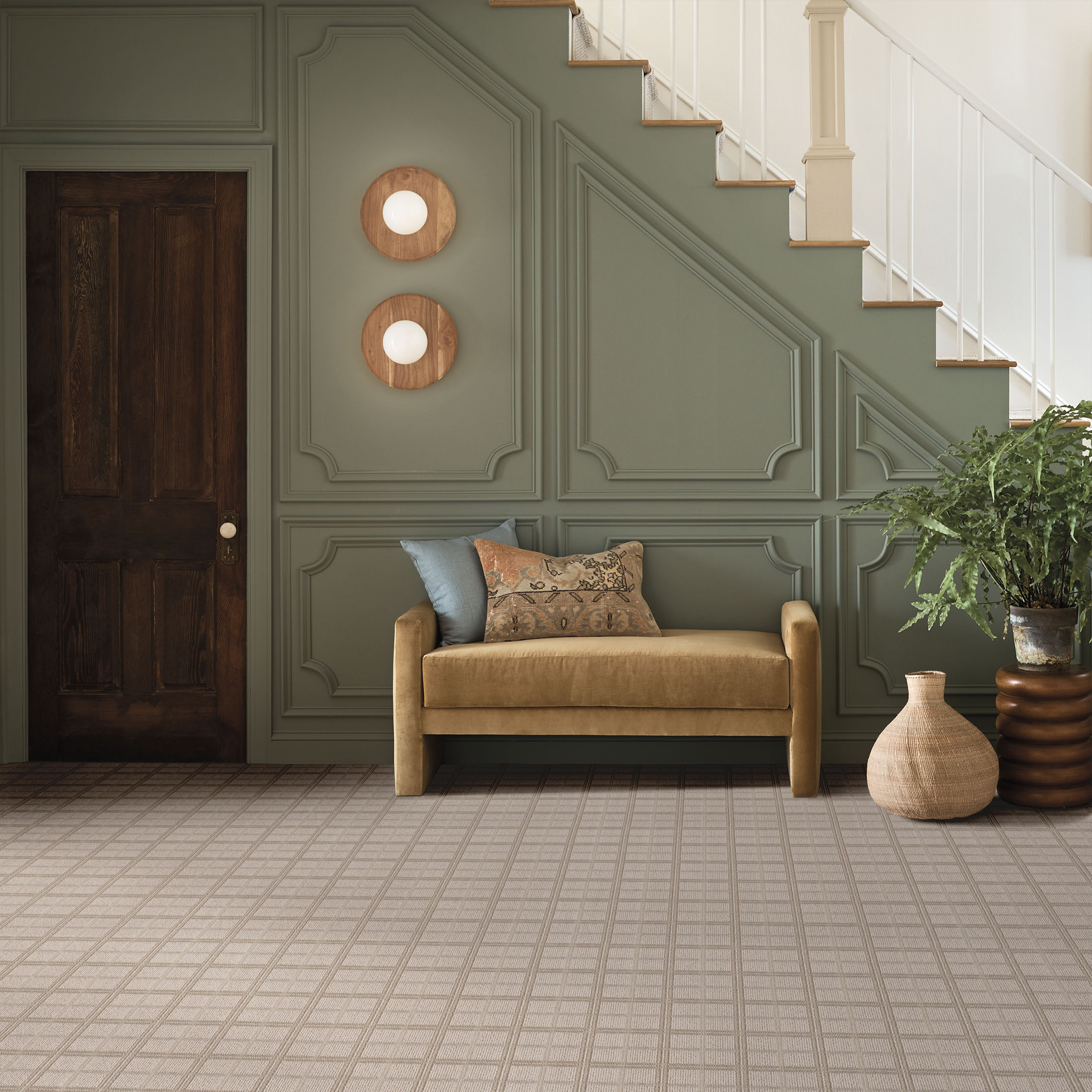 BREEZE BLOCK TWINE ROOM