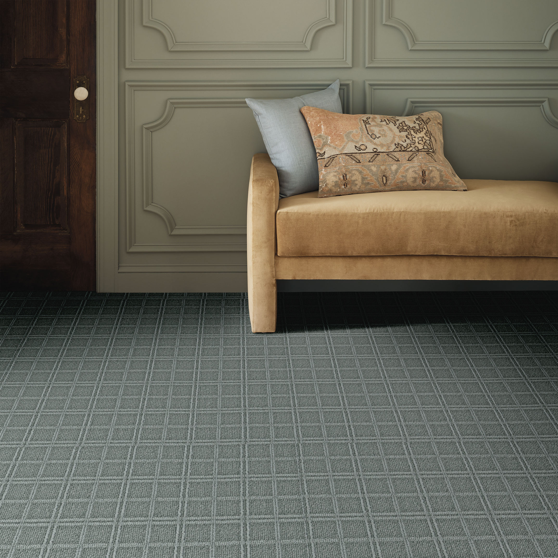 BREEZE BLOCK BLUE FERN ROOM