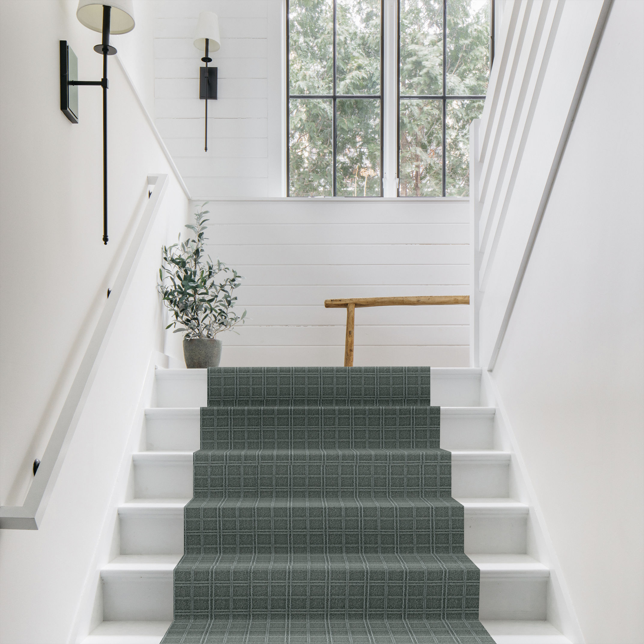 BREEZE BLOCK BLUE FERN ROOM