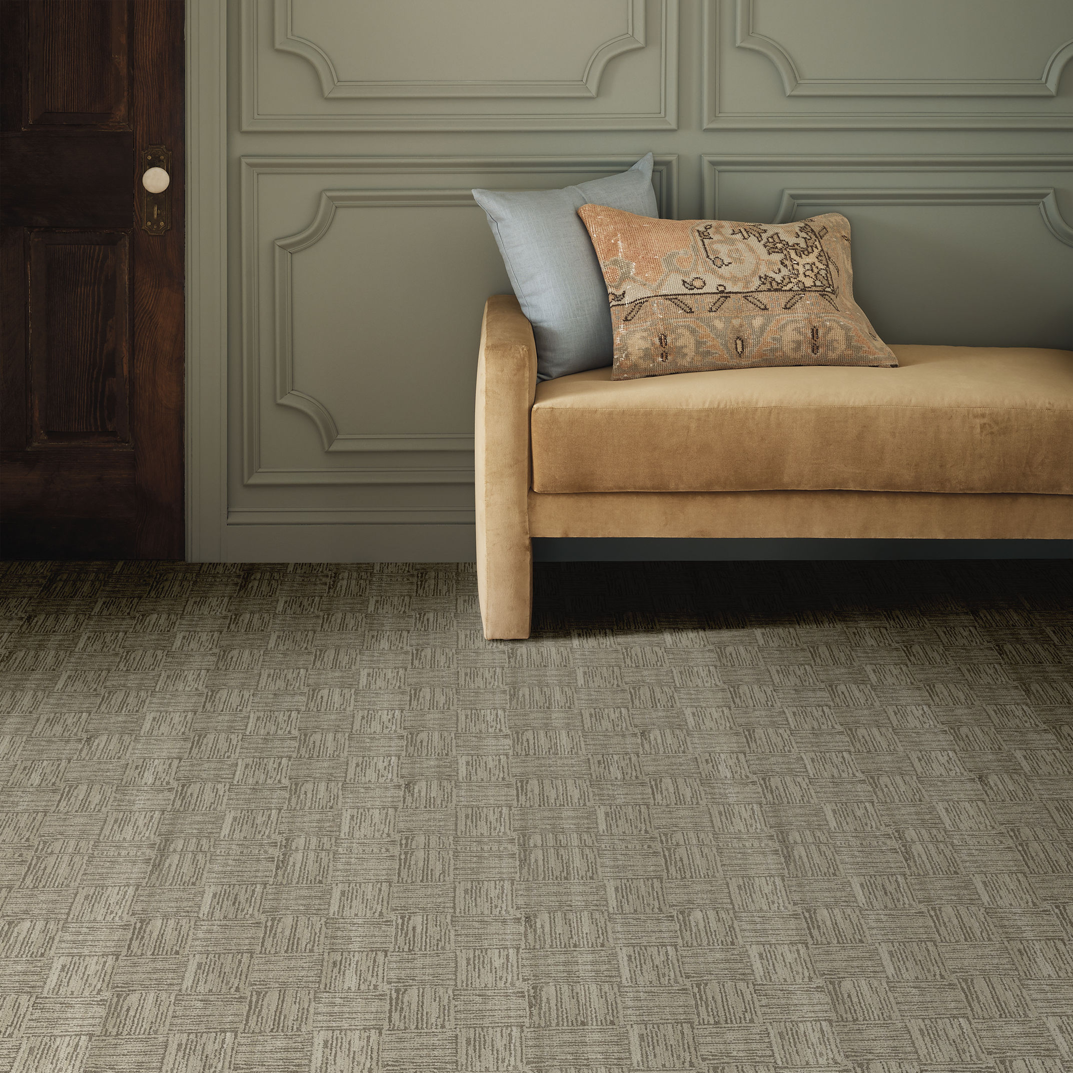 MODERNE AGED PARCHMENT ROOM