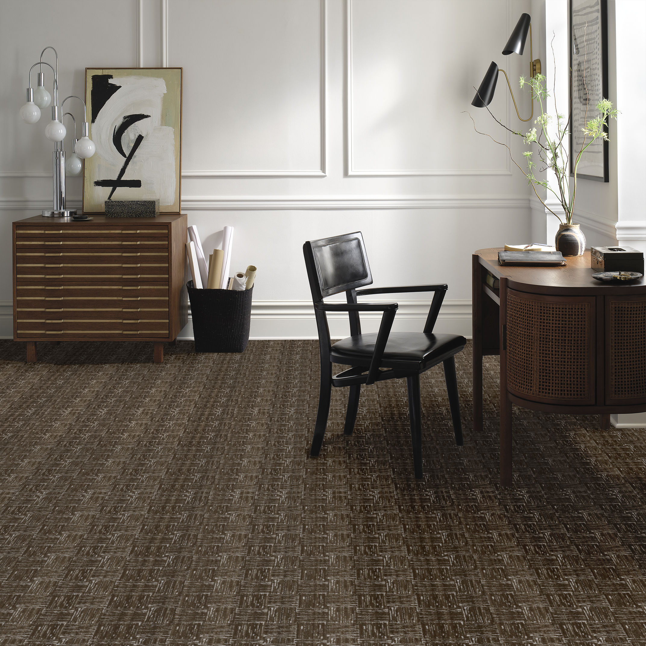 MODERNE LEATHER LUGGAGE ROOM