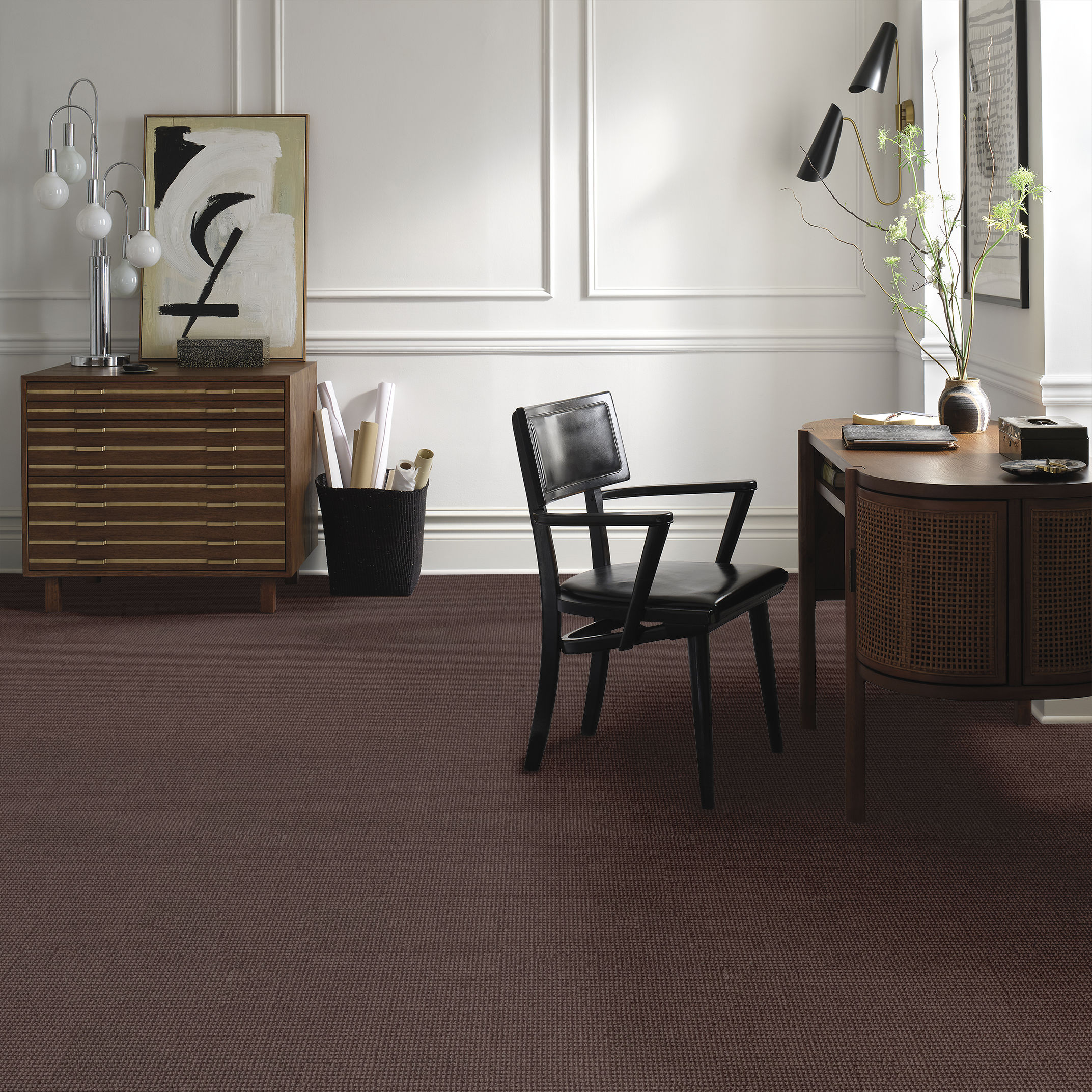 INSPIRED MAHOGANY ROOM