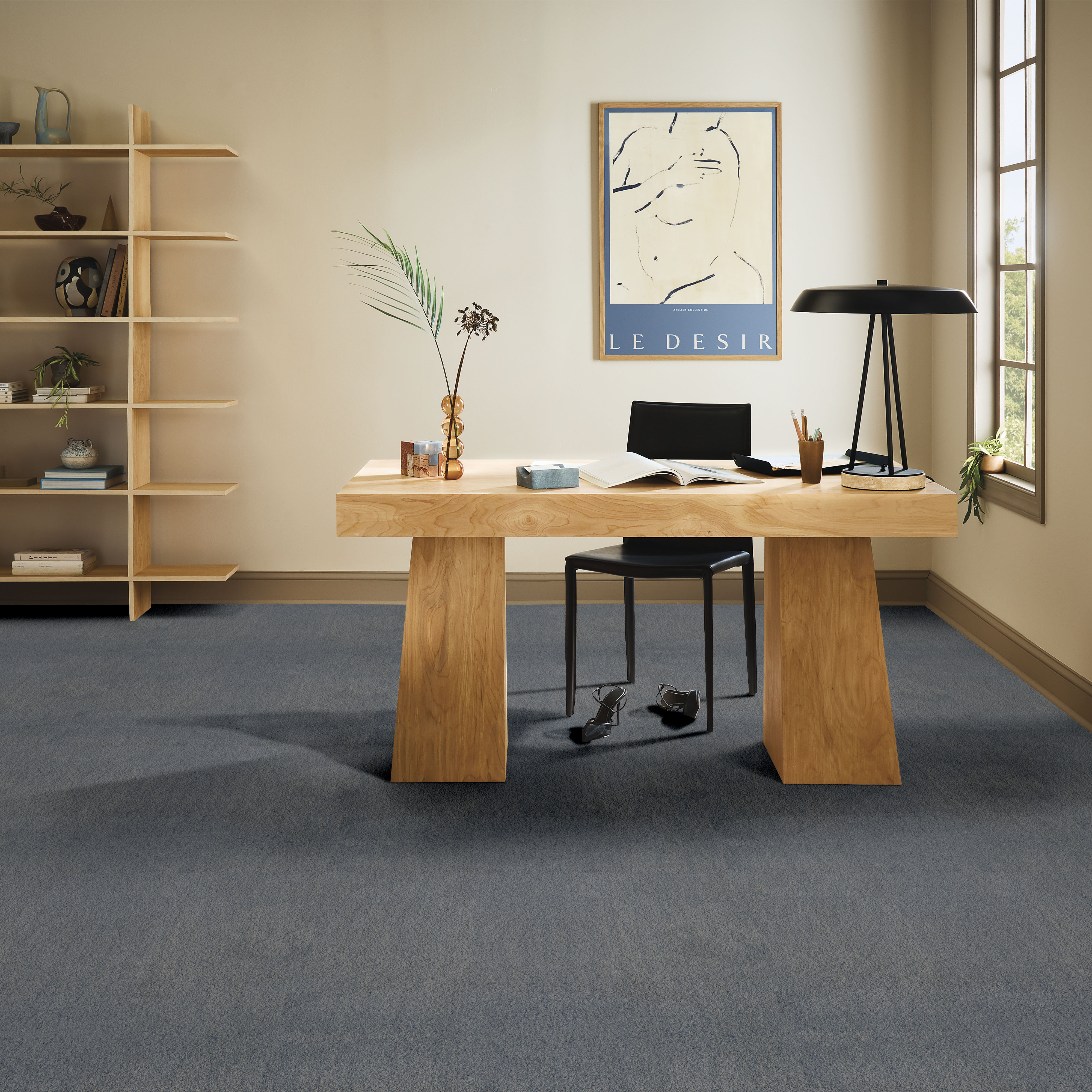 LUXE FEEL I WASHED DENIM ROOM