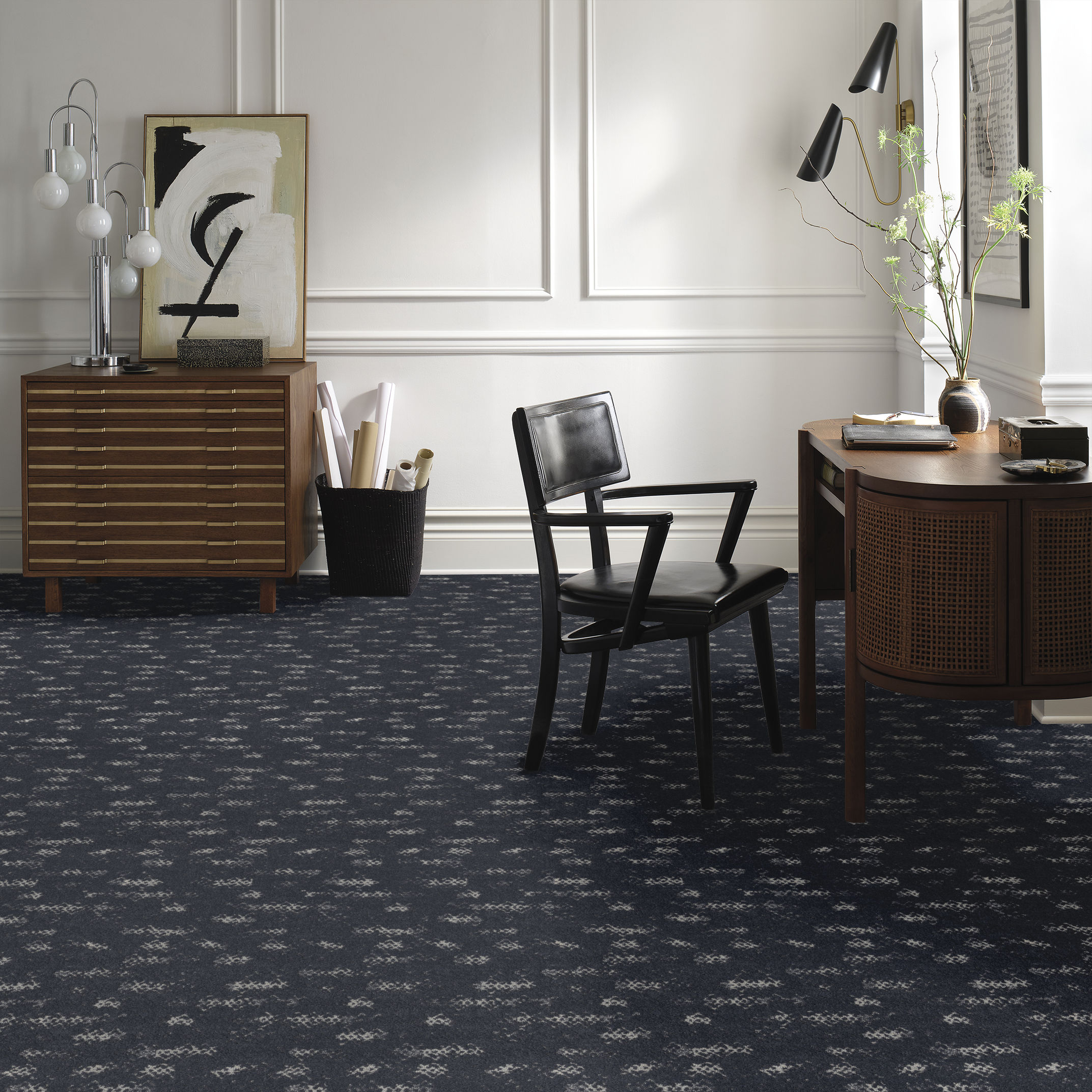 EVOKE WASHED NAVY ROOM