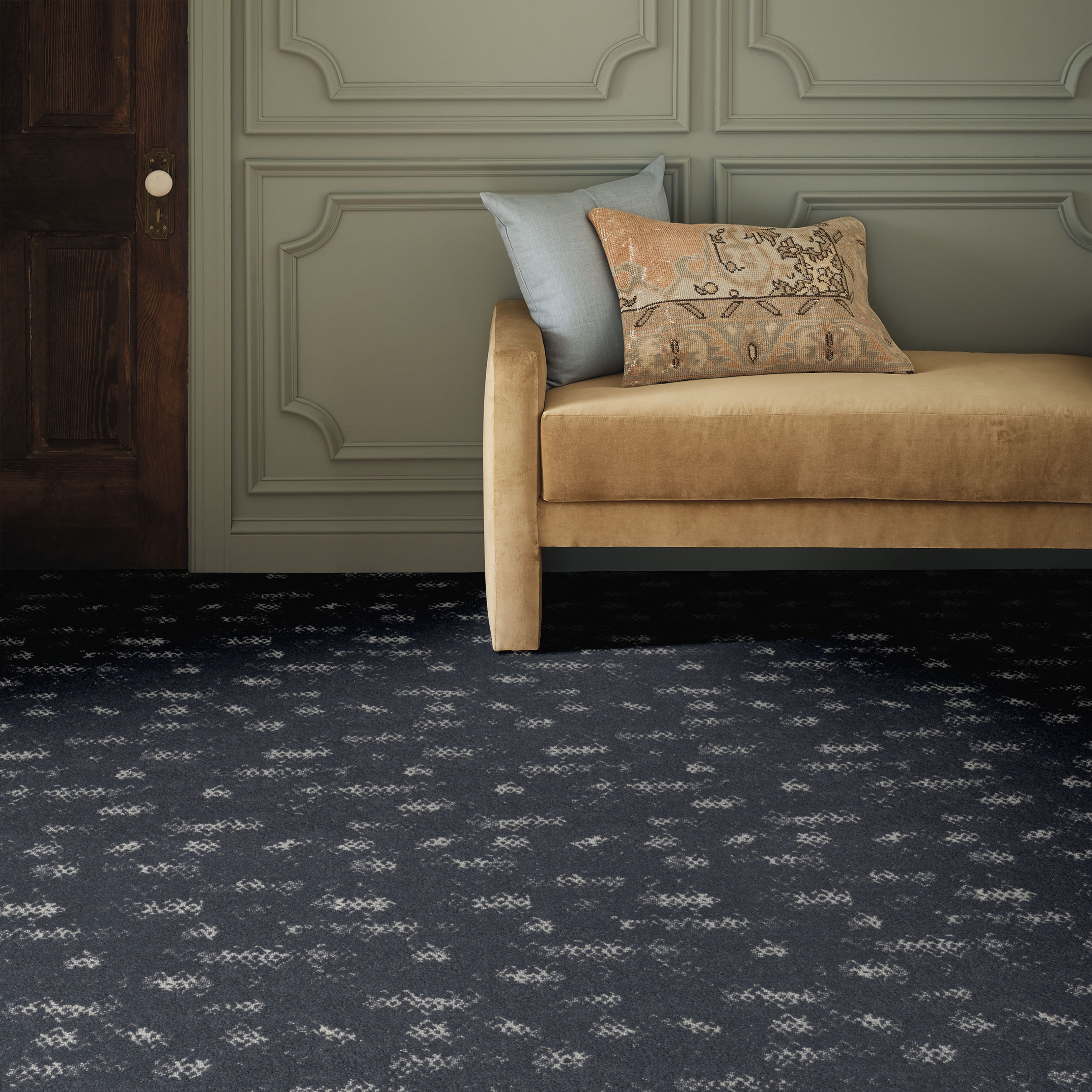 EVOKE WASHED NAVY ROOM