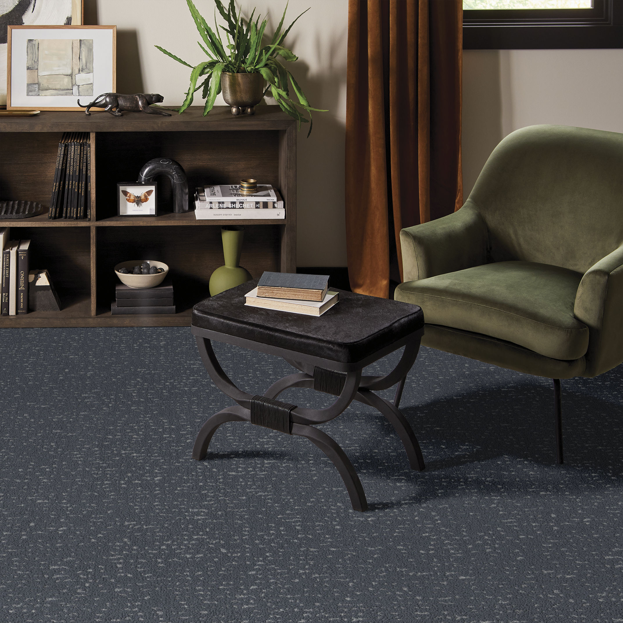 TANGENT WASHED NAVY ROOM