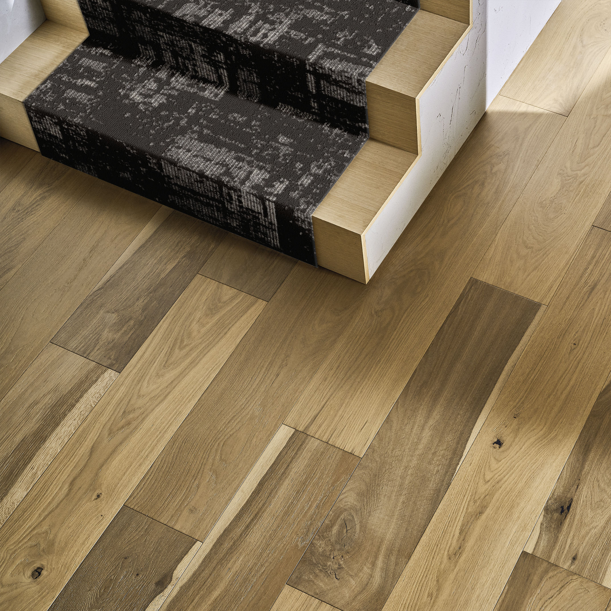 Discover - Carpet for Stairs in Charcoals | AndersonTuftex