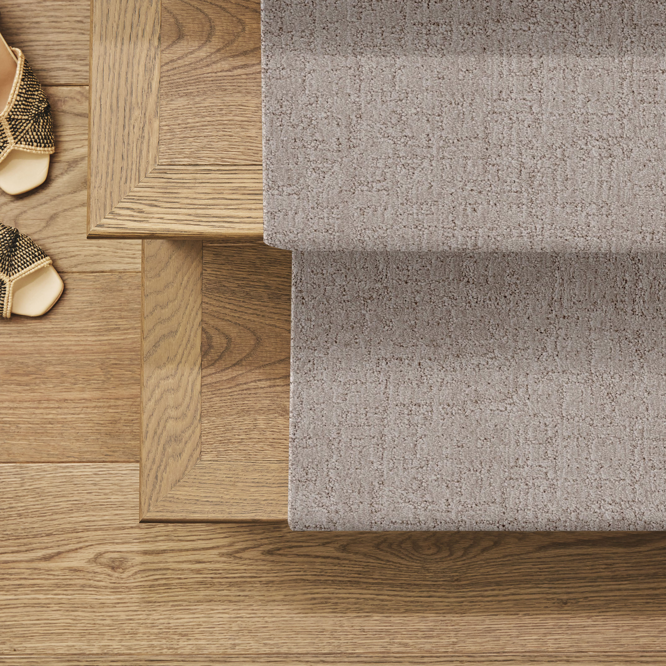 Indulgent - Carpet for Stairs in Greige | AndersonTuftex