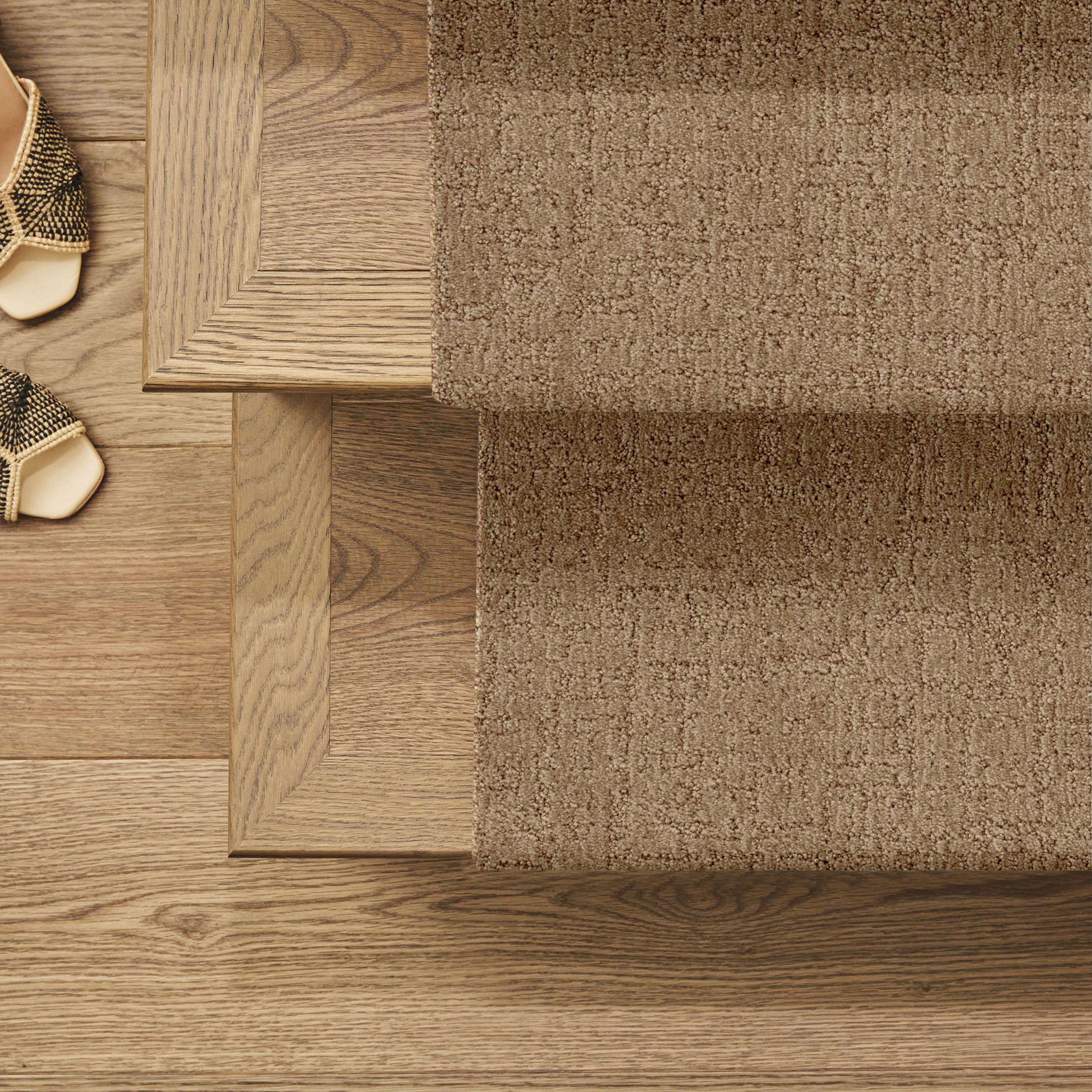 Indulgent - Carpet for Stairs in Honeycomb | AndersonTuftex