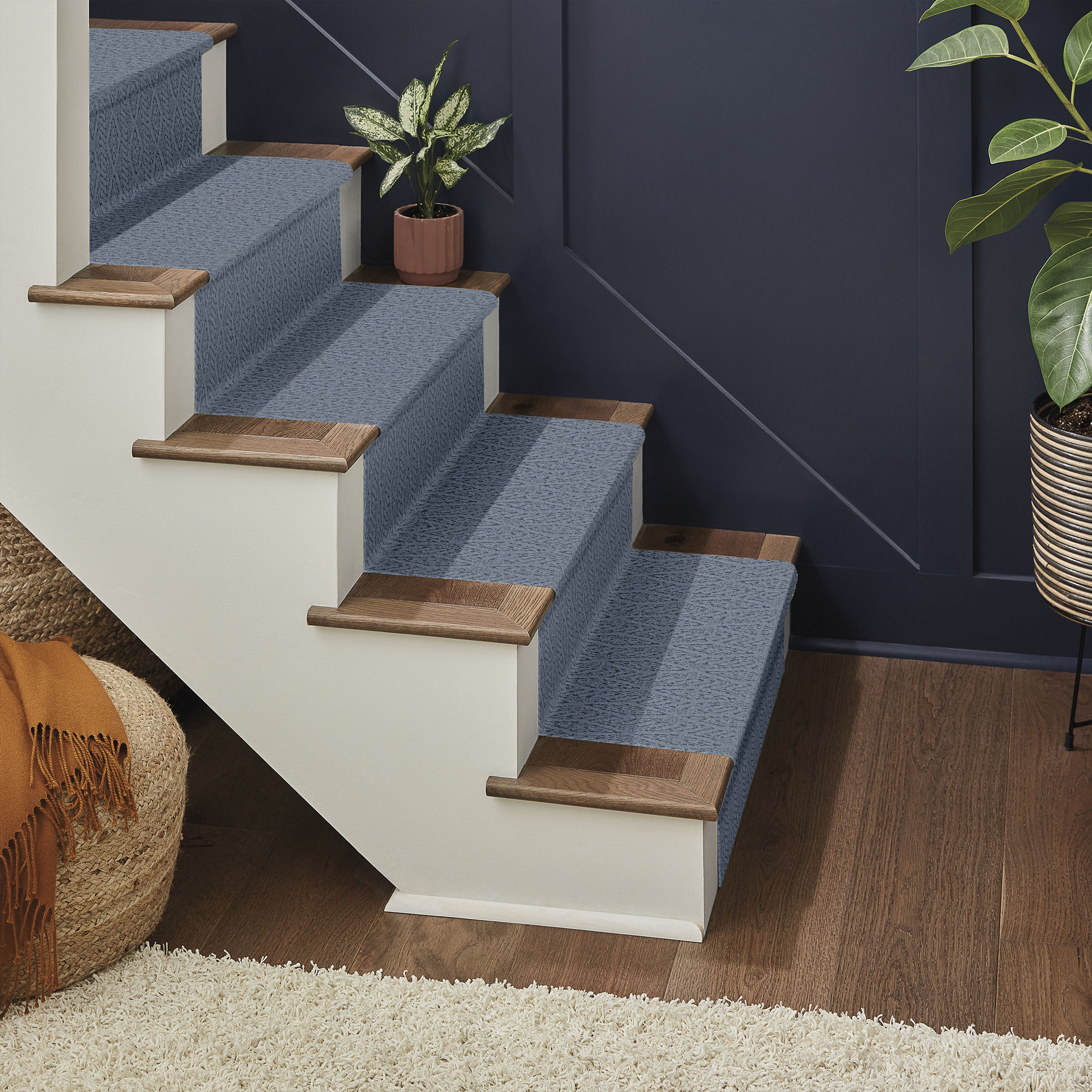 CROCHET OLD MONEY BLUE ROOM