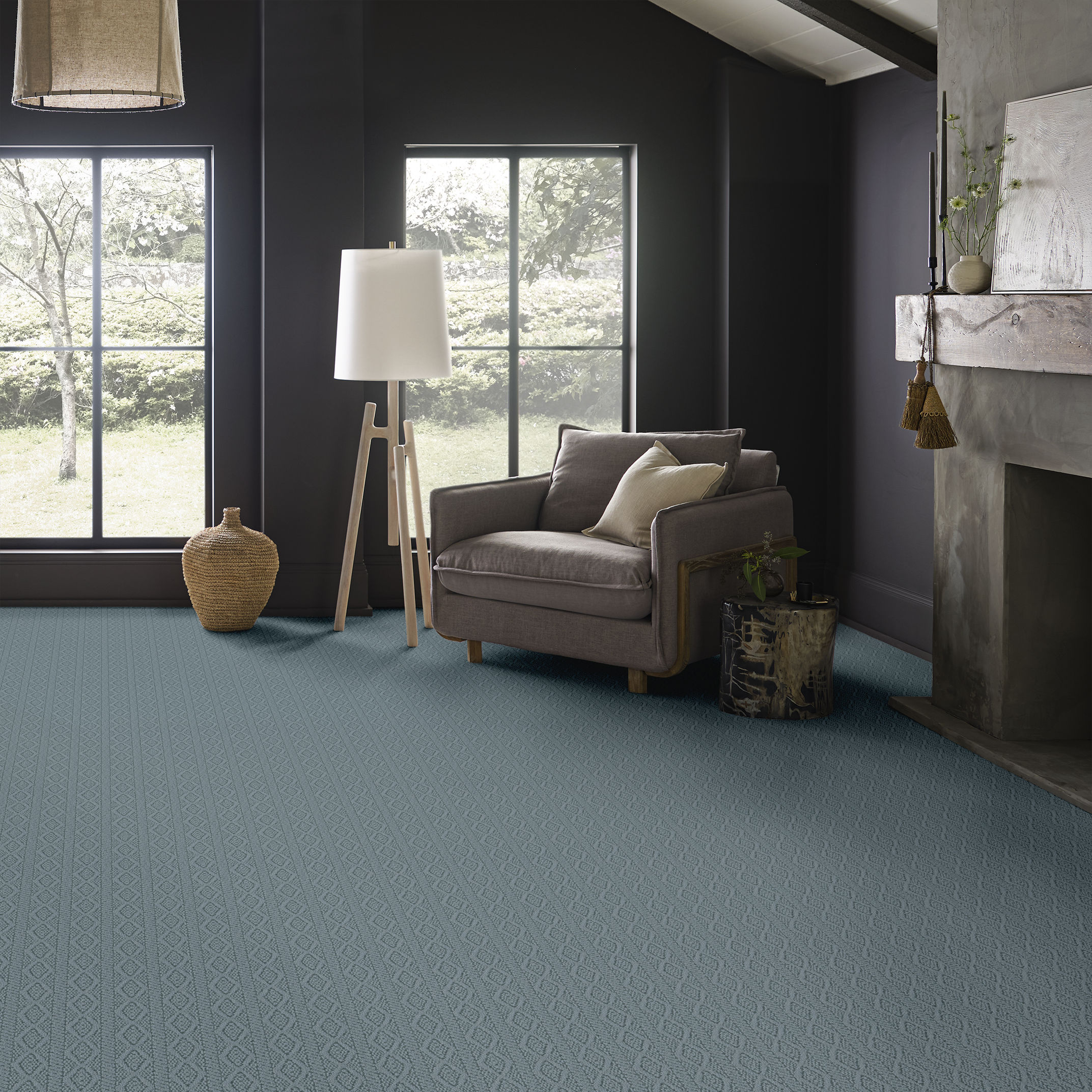 CROCHET CAPRI BLUE ROOM