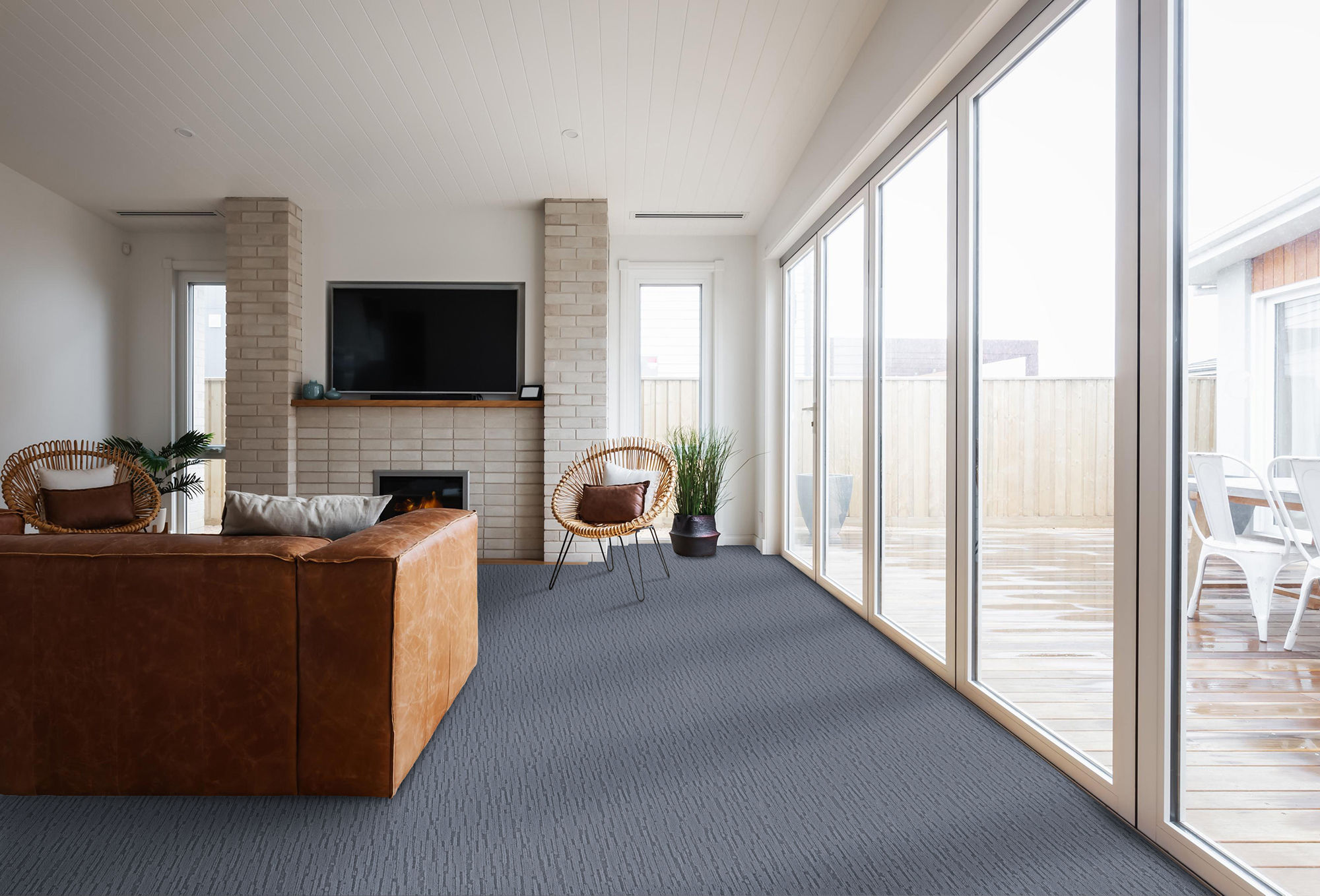 LOOM OLD MONEY BLUE ROOM in room